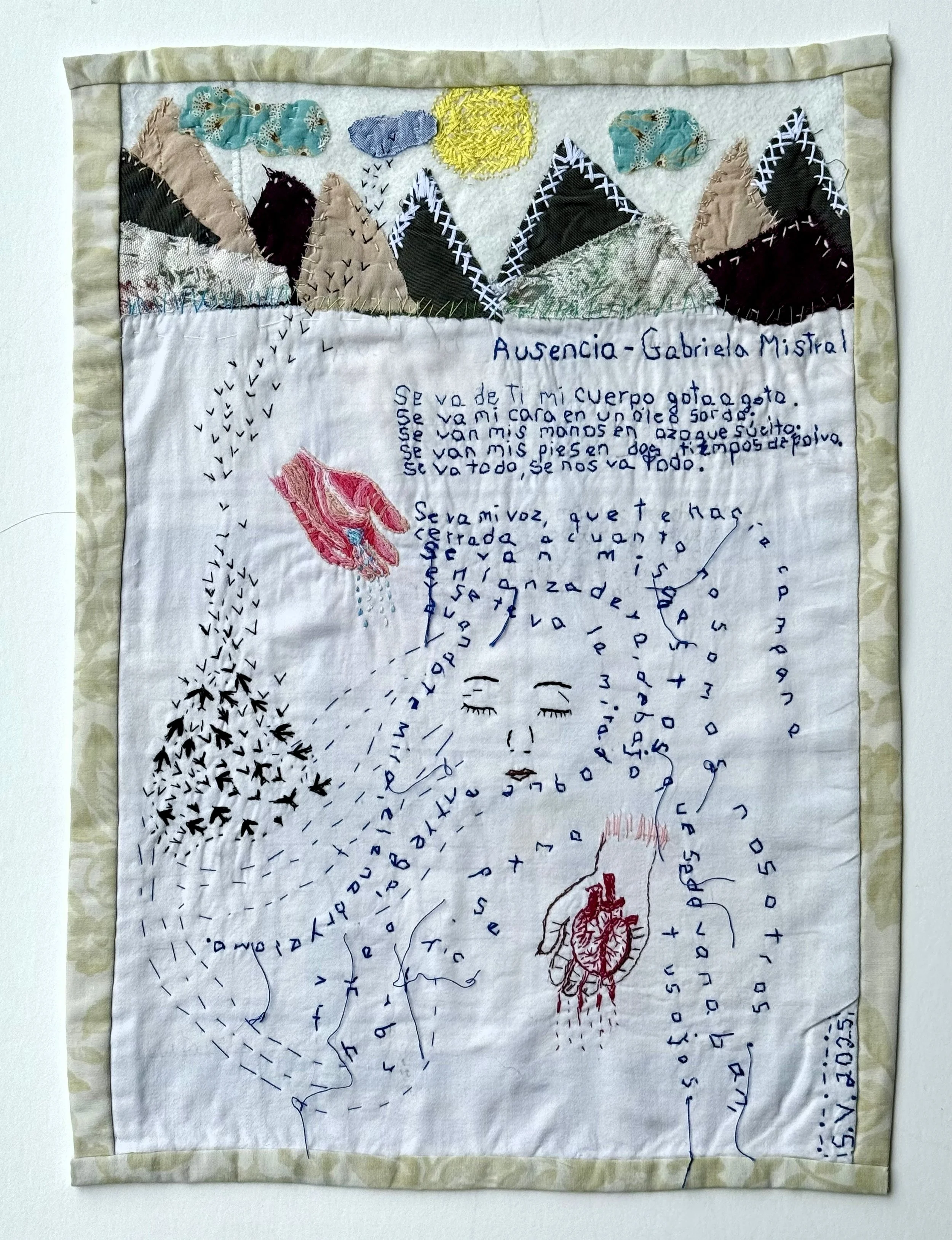 Memoria del Silencio, Cultural Kaleidoscopes Exhibition. Juried.  City of Gaithersburg