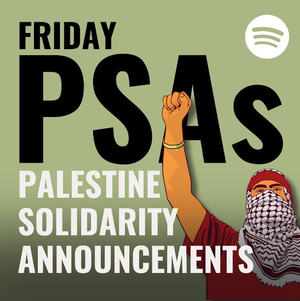 Join Palestine Solidarity Announcements