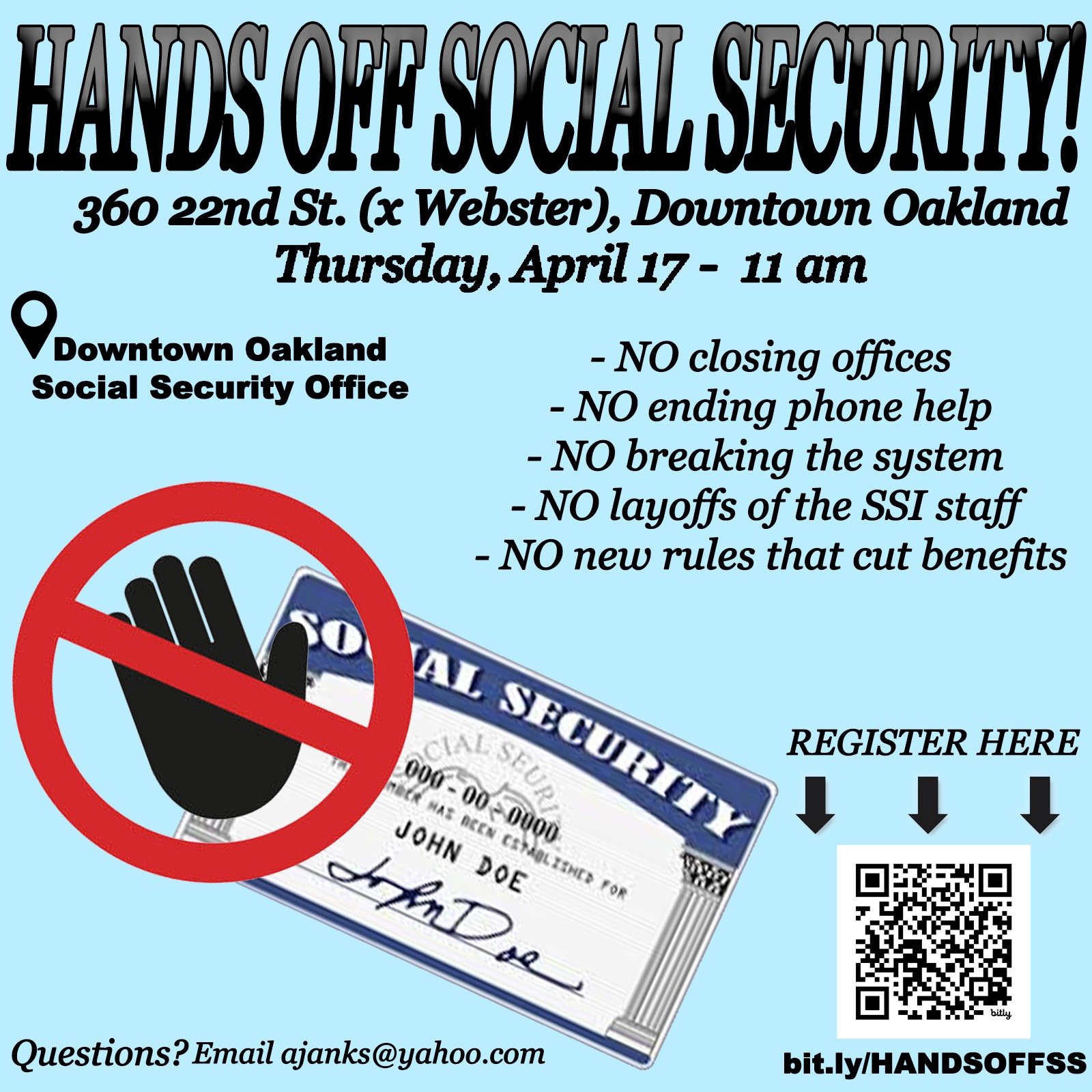 Hands Off Our Social Security!