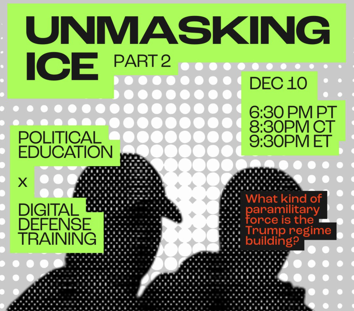 Unmasking ICE part 2 