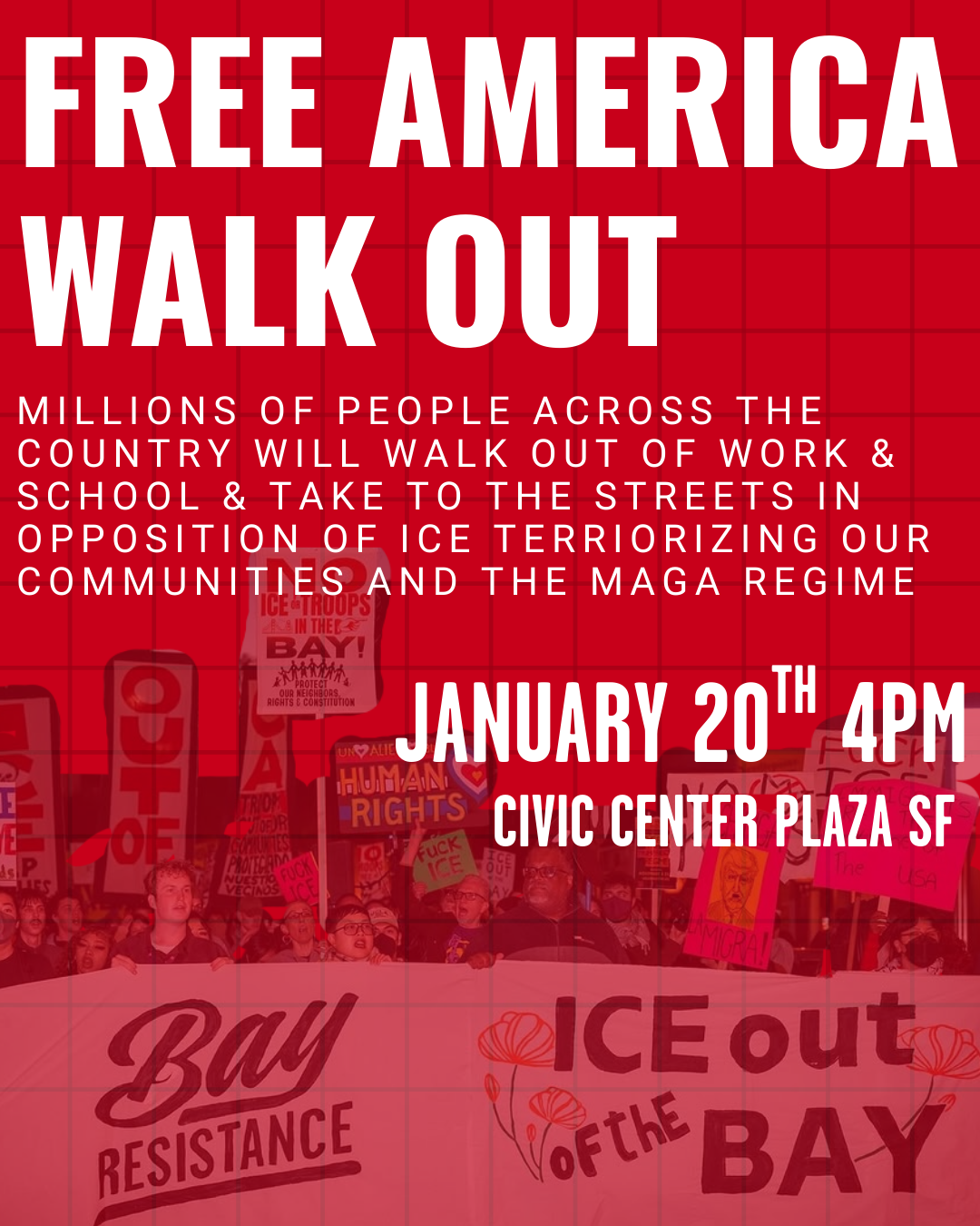 Free America Walk Out 