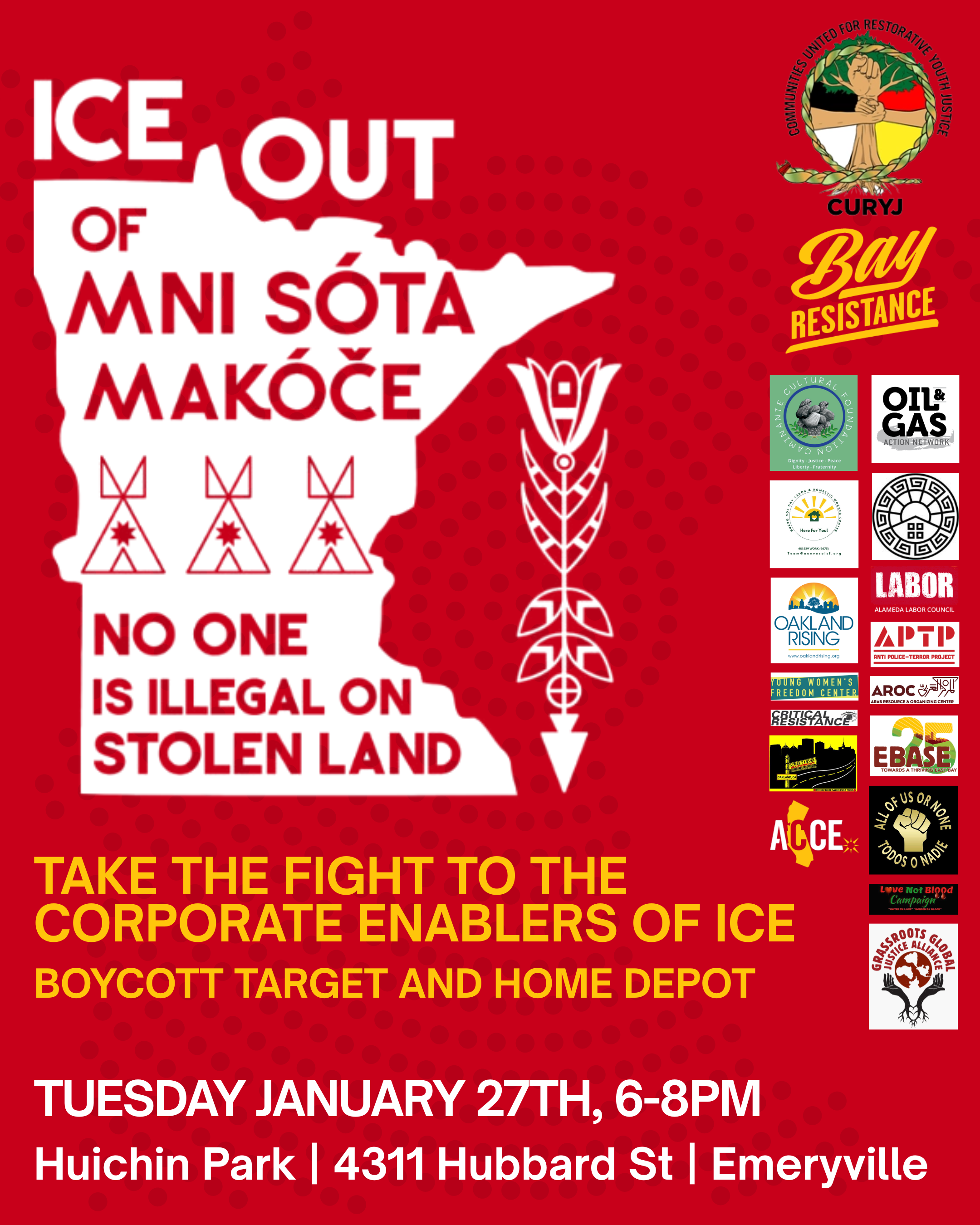 ICE OUT of MNI SÓTA MAKÓČE