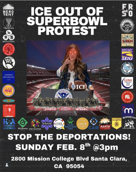 ICE OUT OF THE SUPER BOWL PROTEST 