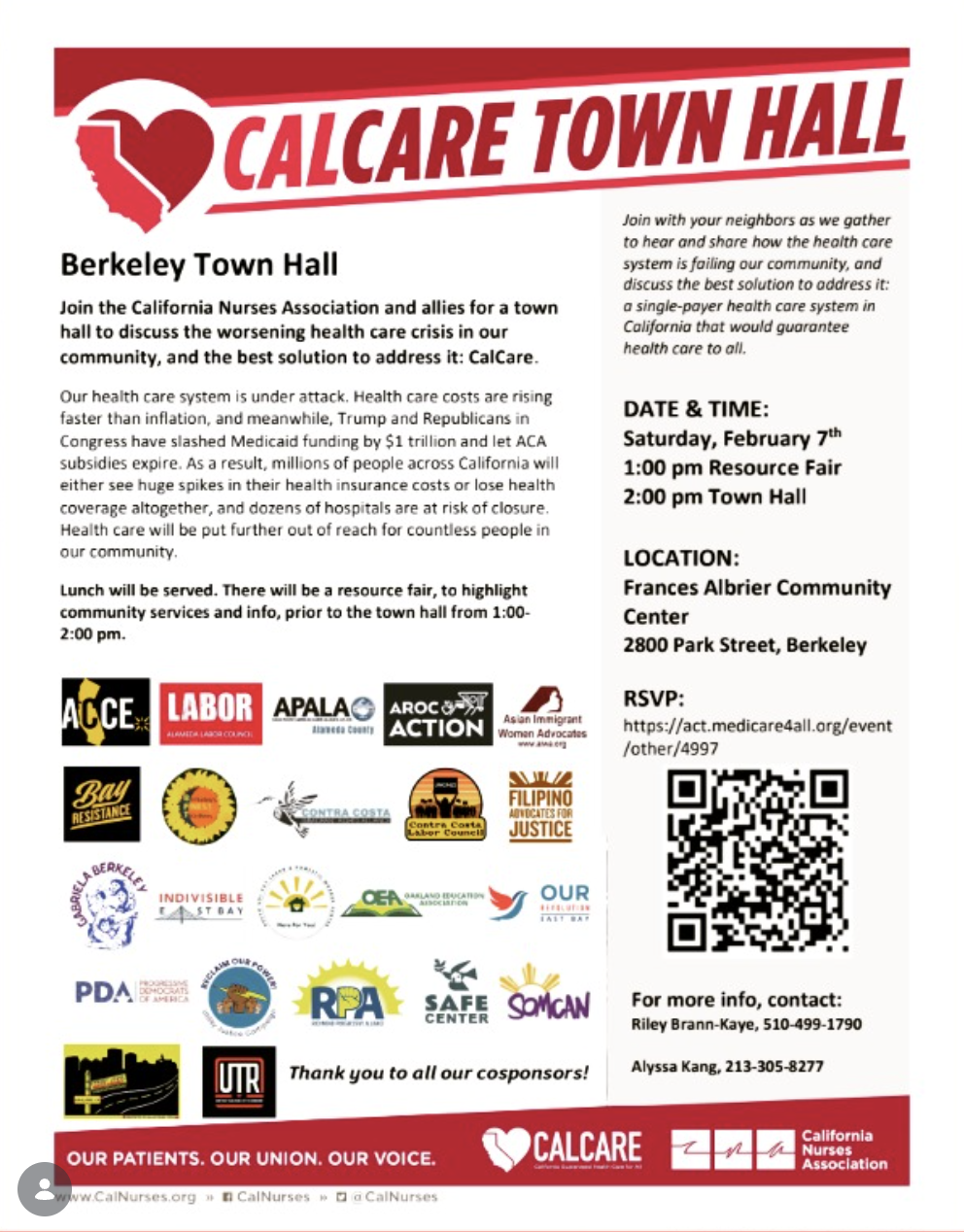 CalCare Town Hall 