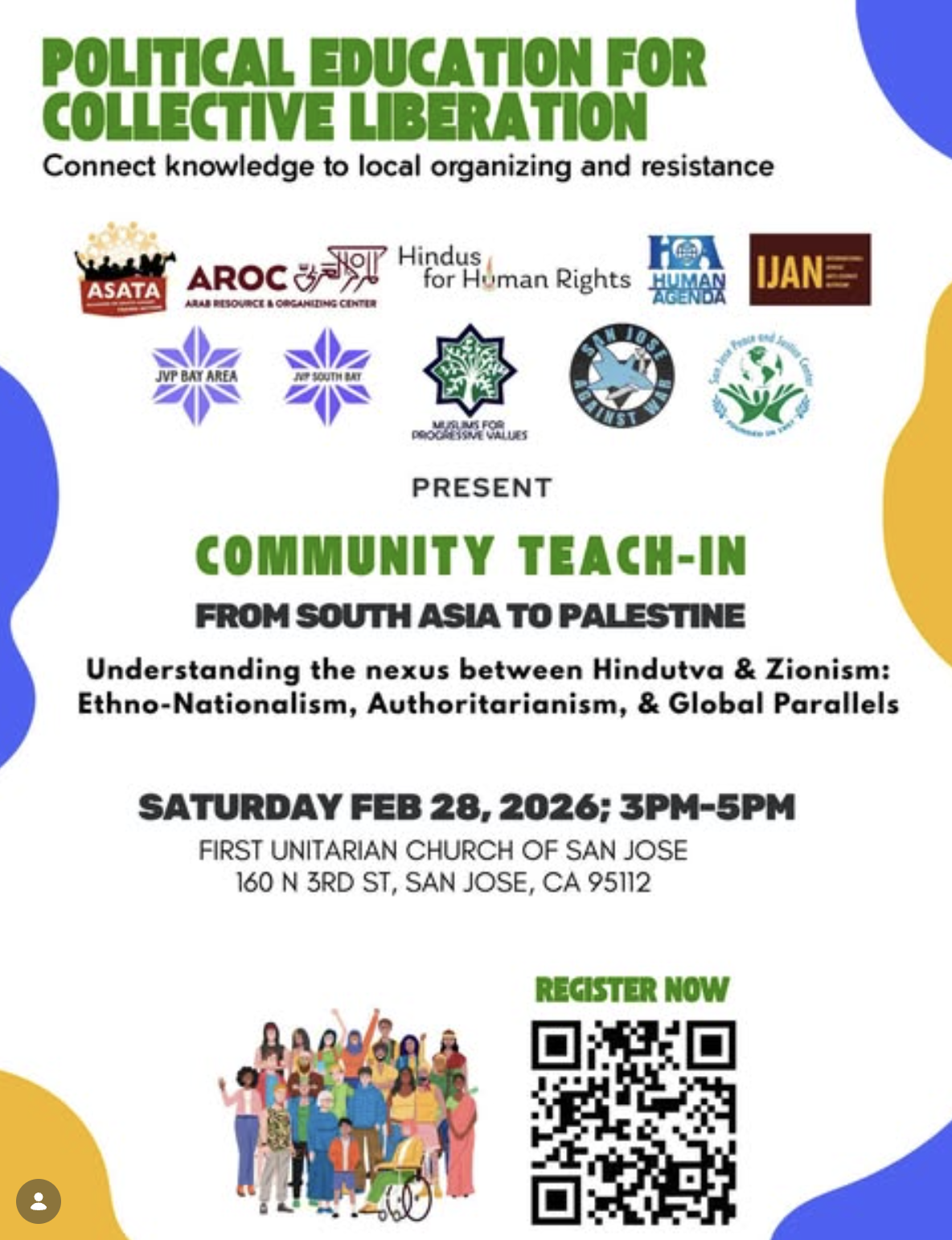 Community Teach-In about Hindutva and Zionism&nbsp;