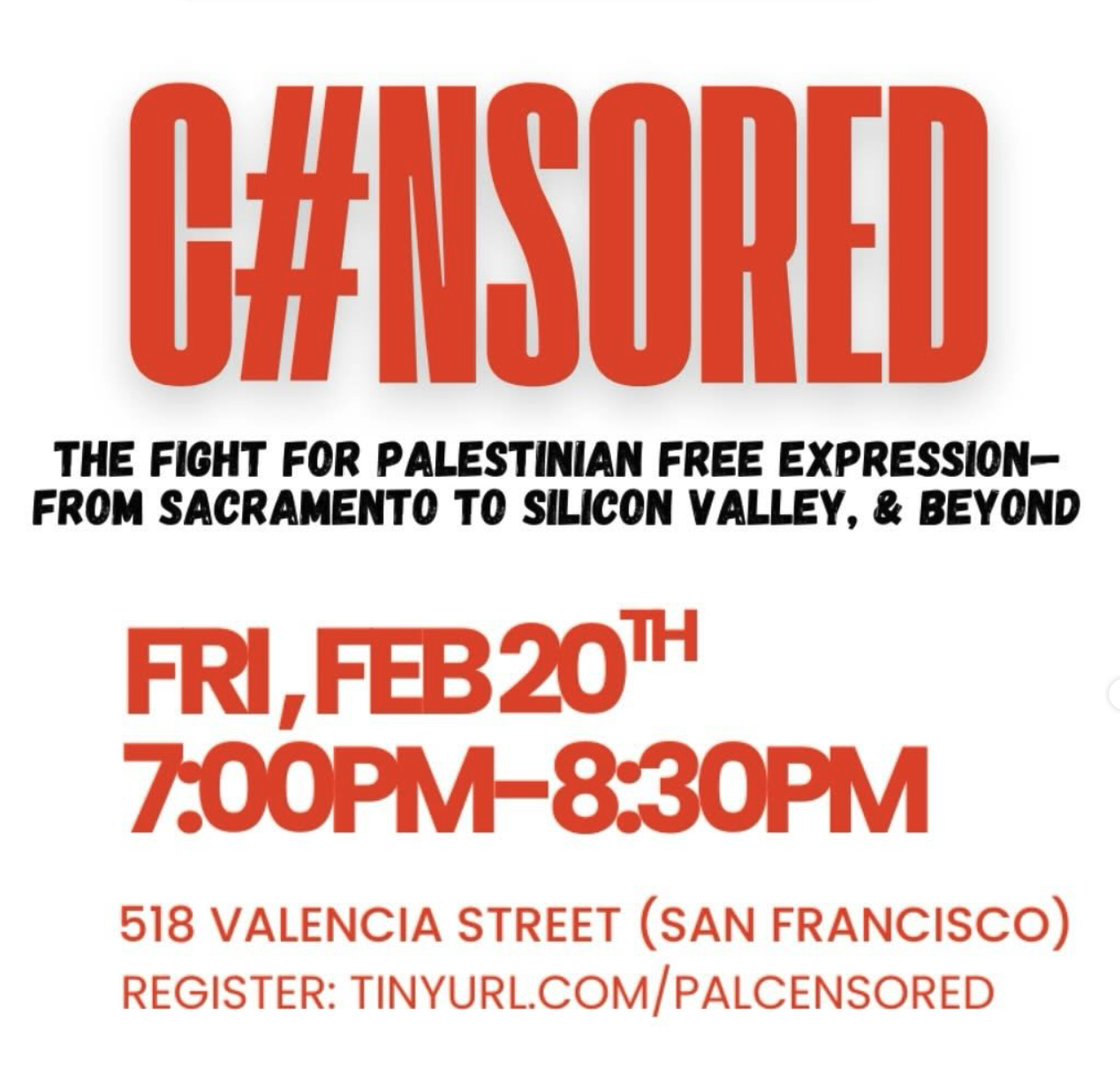 C#nsorsed: The Fight for Palestinian Free Expression