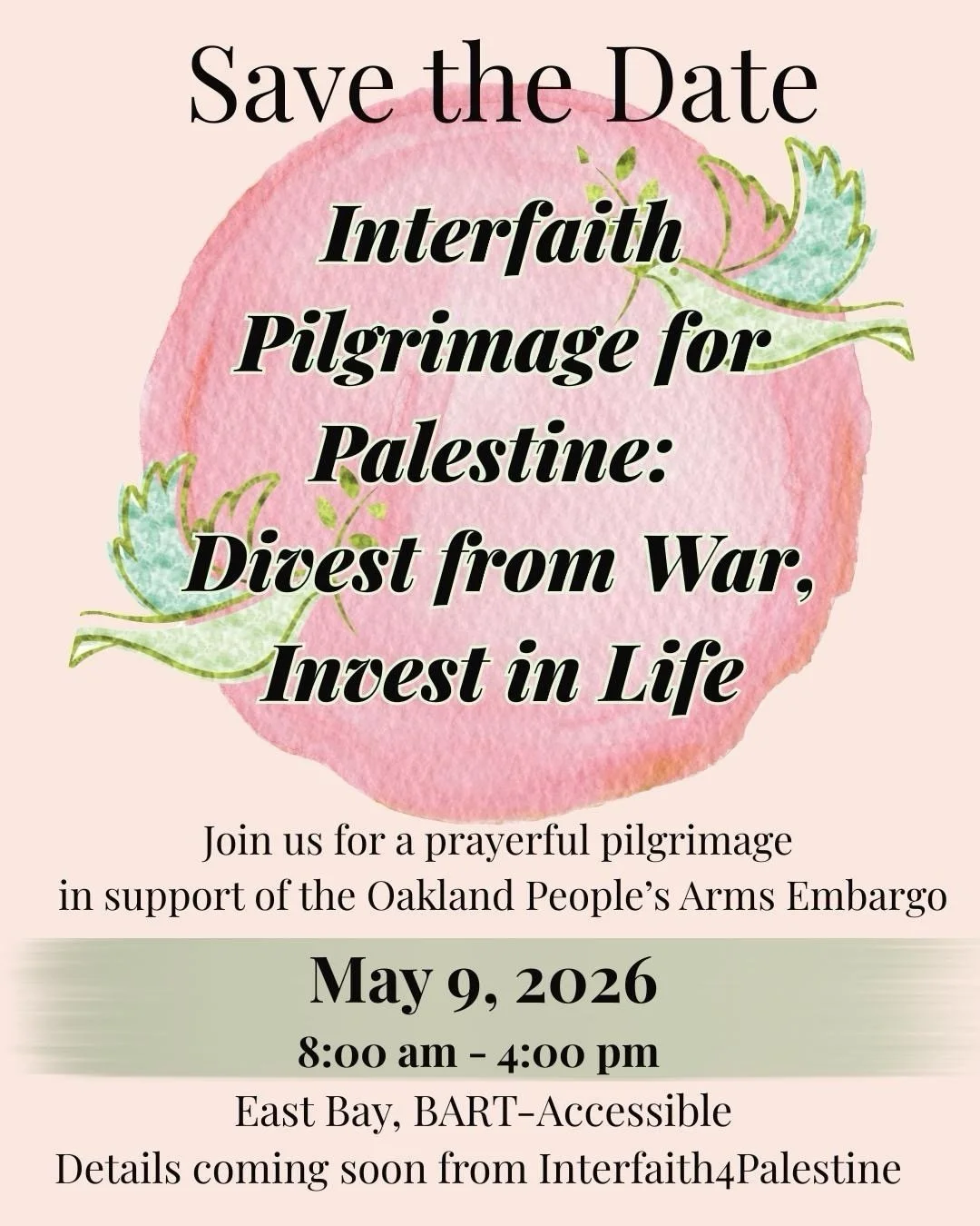 Interfaith Pilgrimage for Palestine 