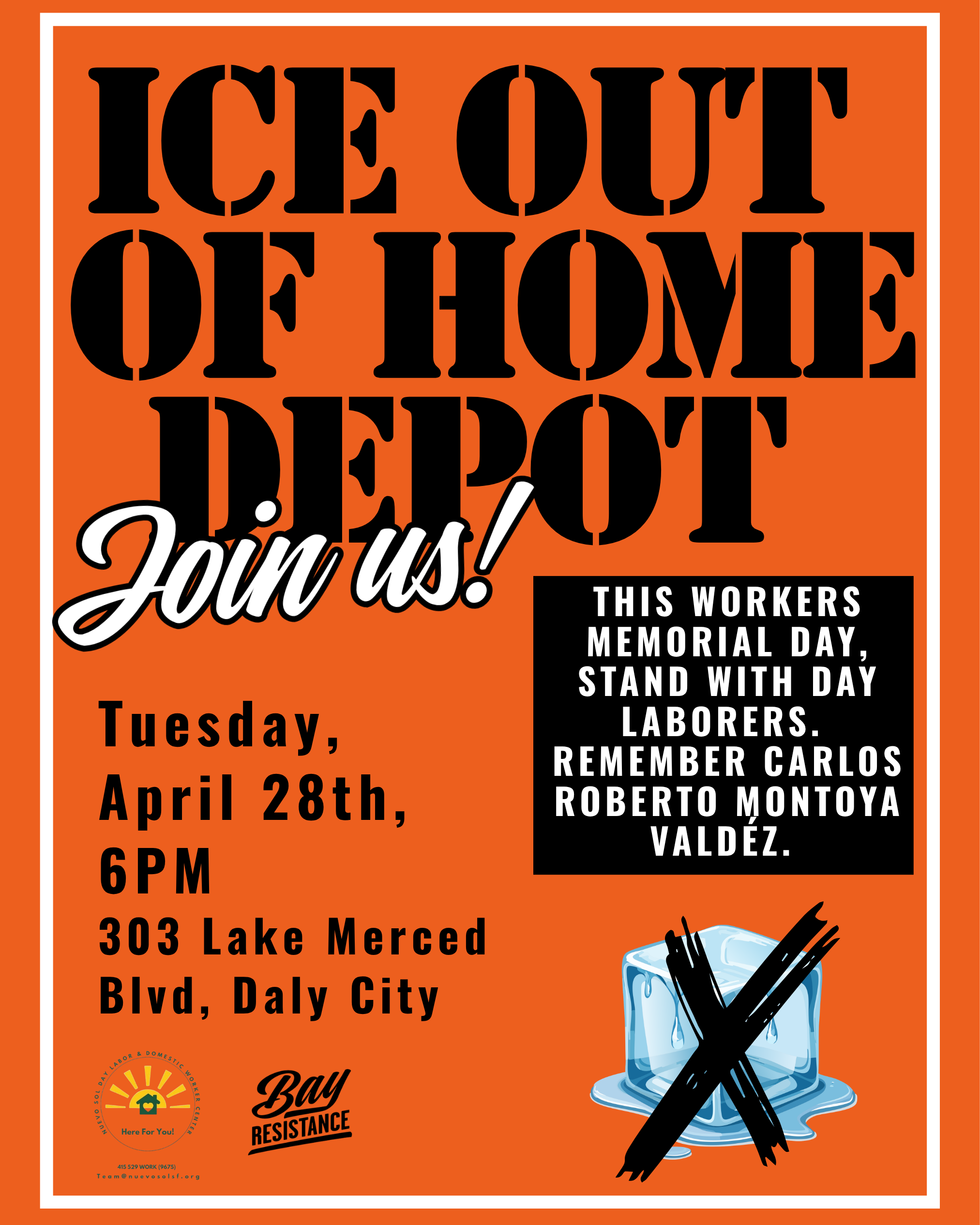 ICE out of Home Depot 