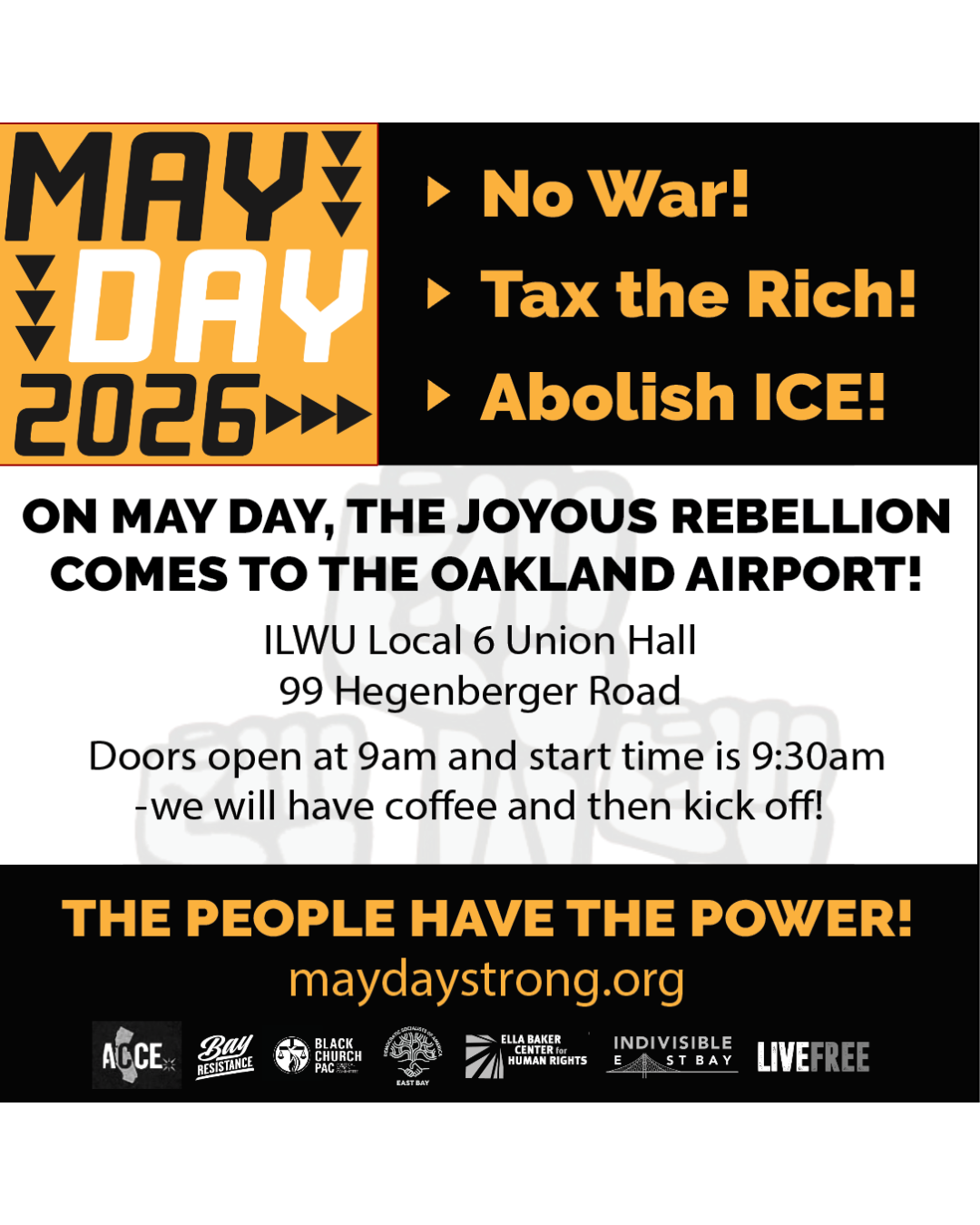 Oakland Airport May Day 