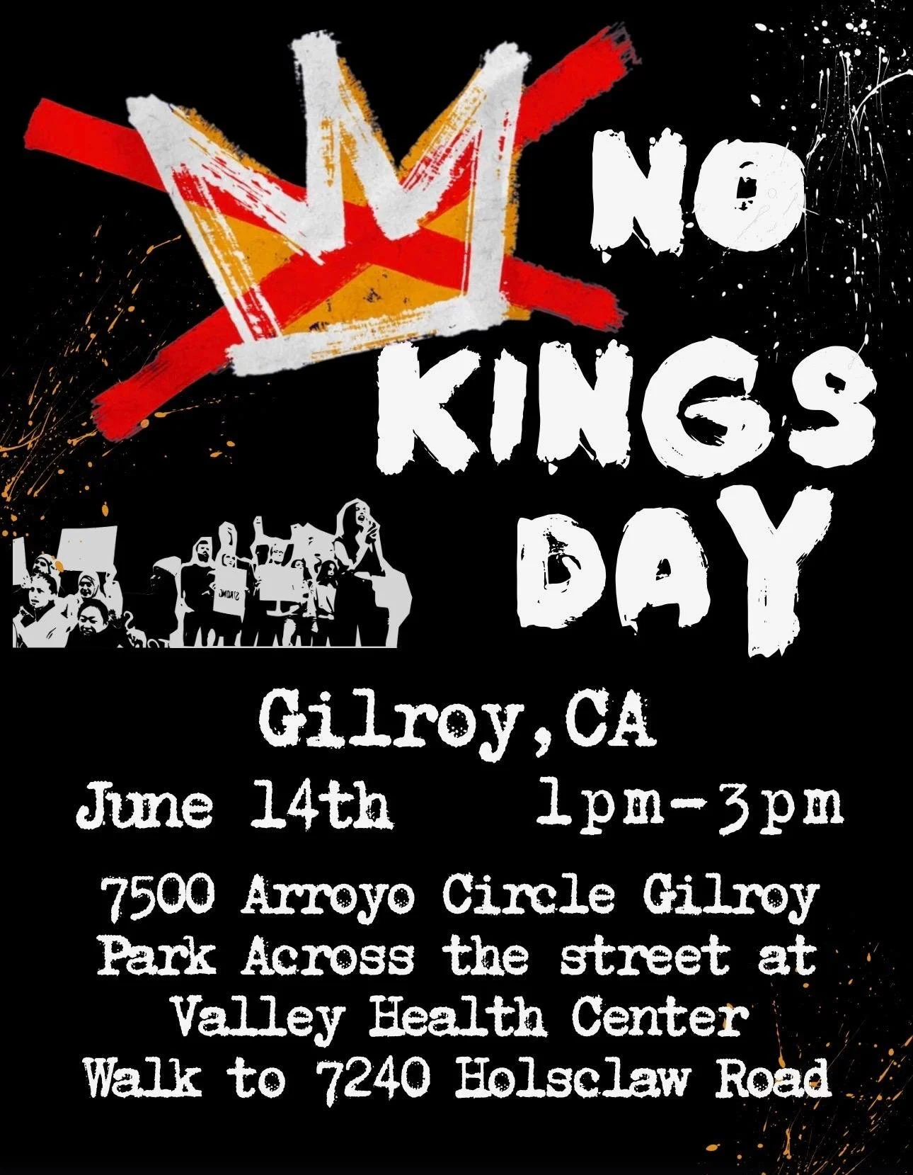 No Kings Day Gilroy