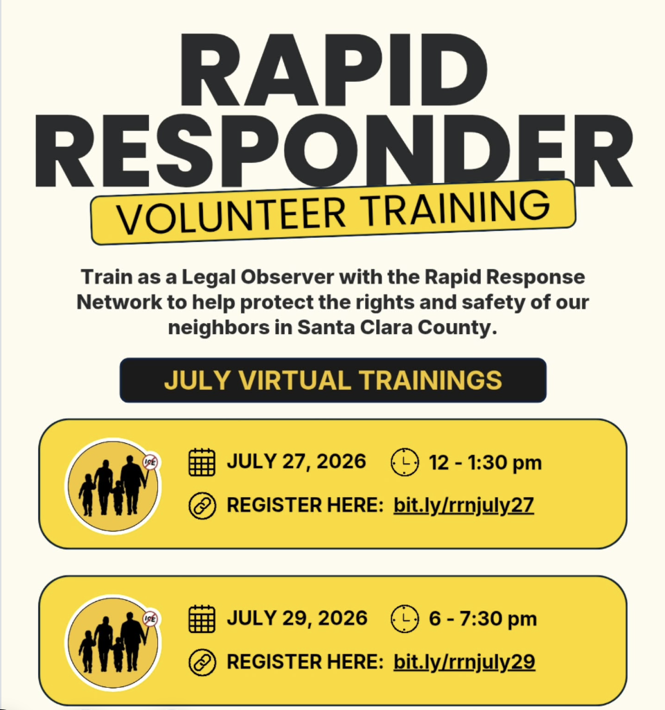 Santa Clara County Rapid Responder Volunteer Training (VIRTUAL)