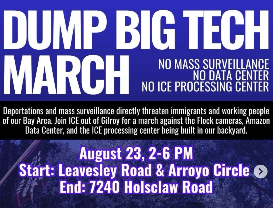 Dump Big Tech March (Gilroy)