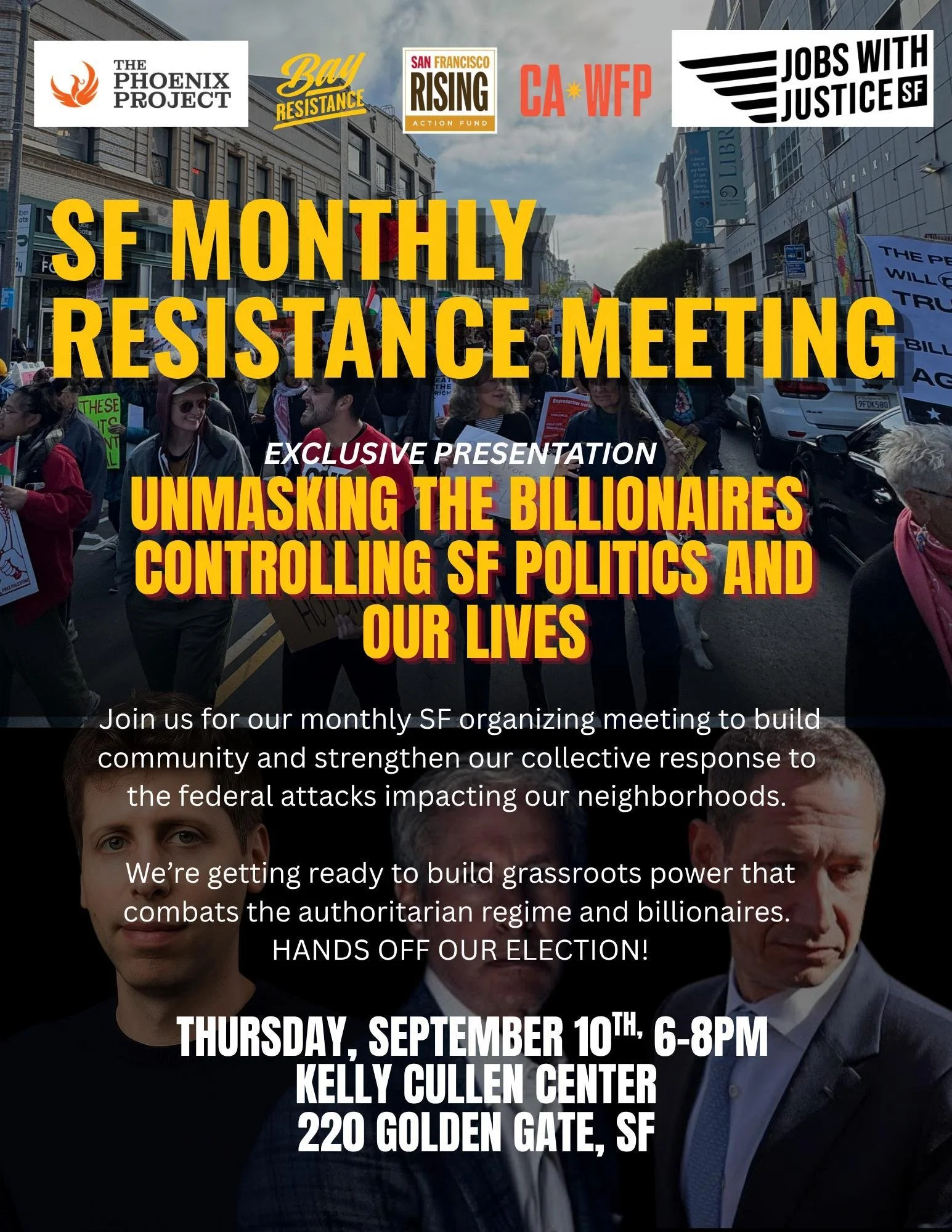 Monthly Resistance Meeting - SF 
