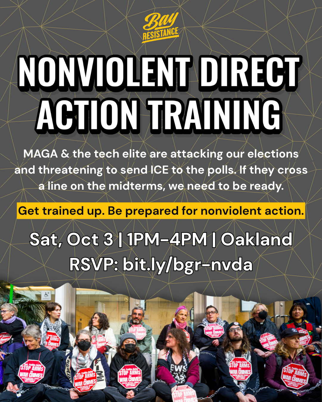 SAVE THE DATE: Nonviolent Direct Action Training