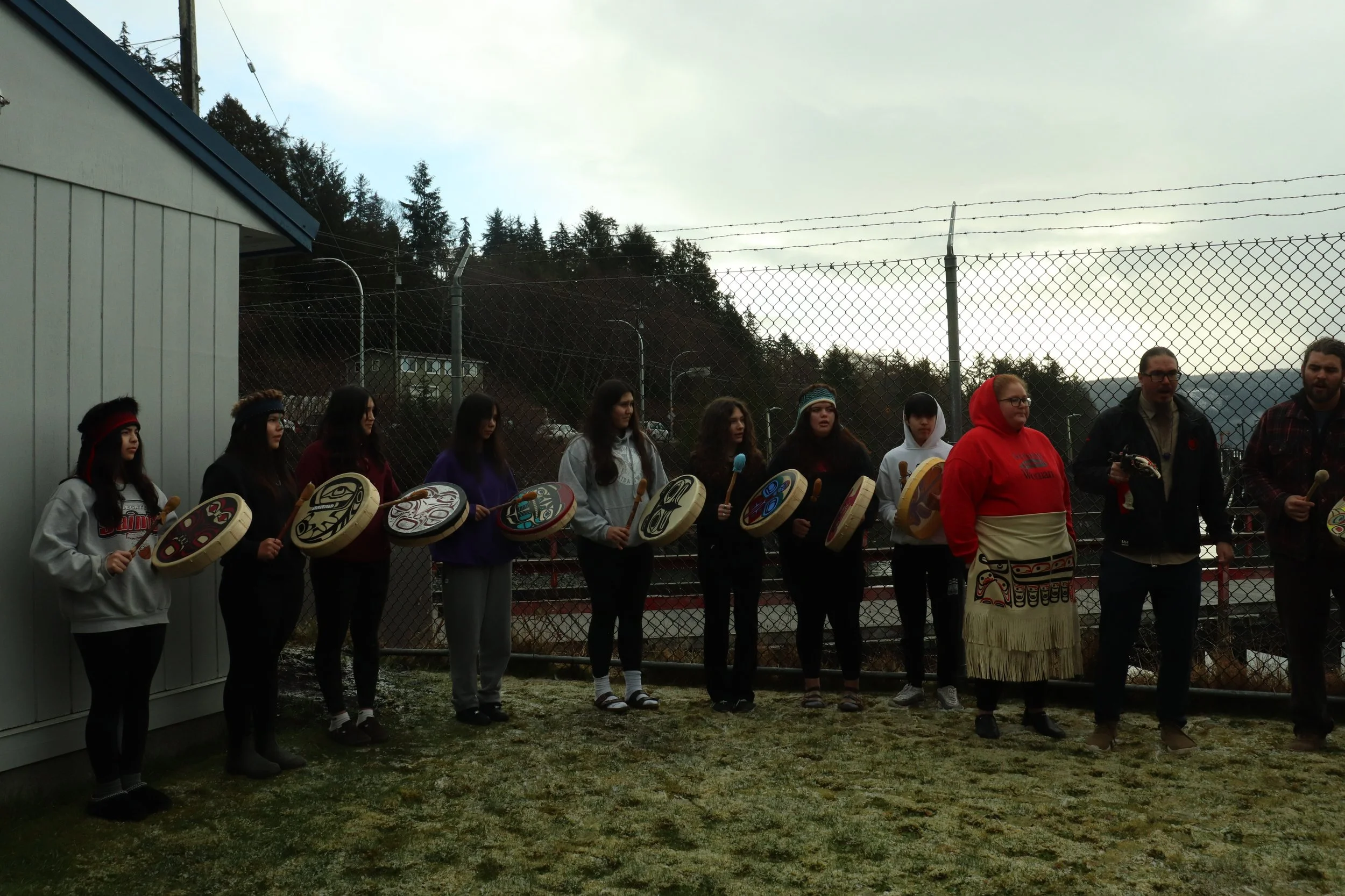 Flag Raising at GuuhlG̲a.JPG