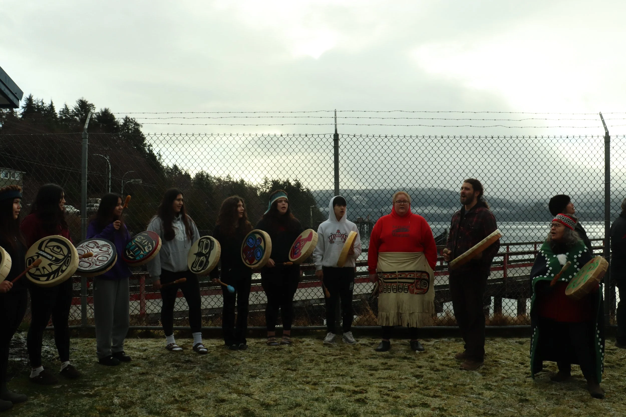 Flag Raising at GuuhlG̲a.JPG