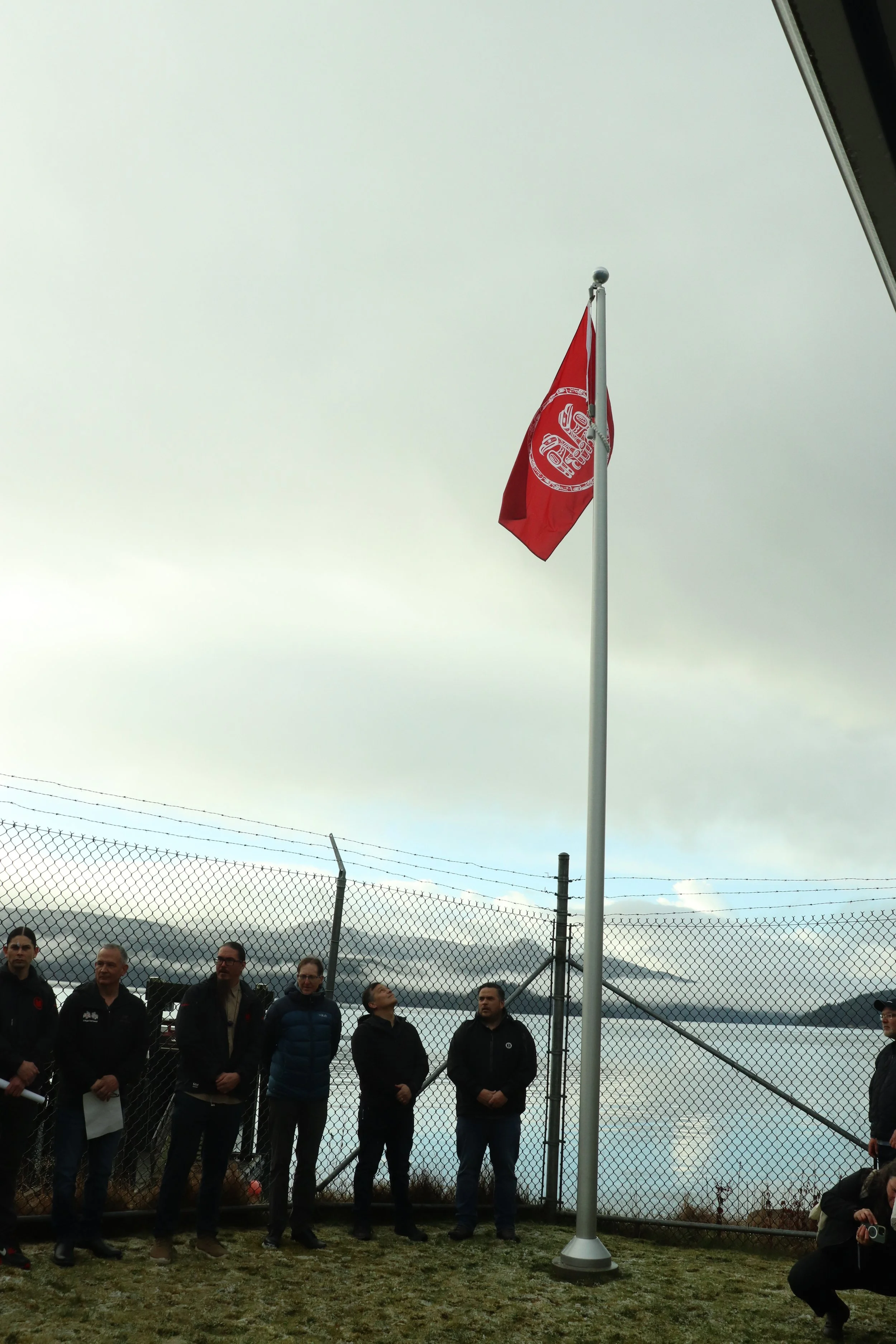 Flag Raising at GuuhlG̲a.JPG