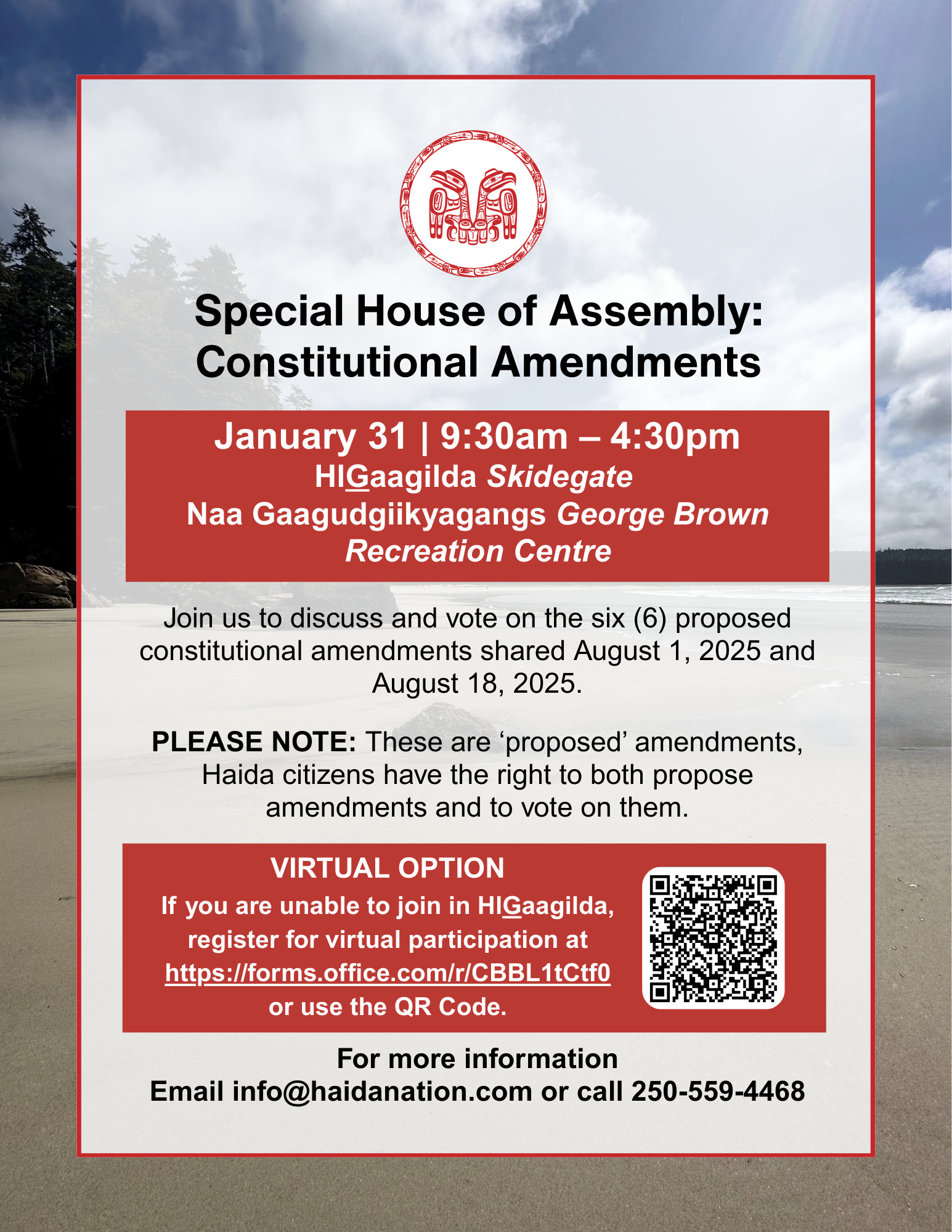 Special House of Assembly: Constitutional Amendments