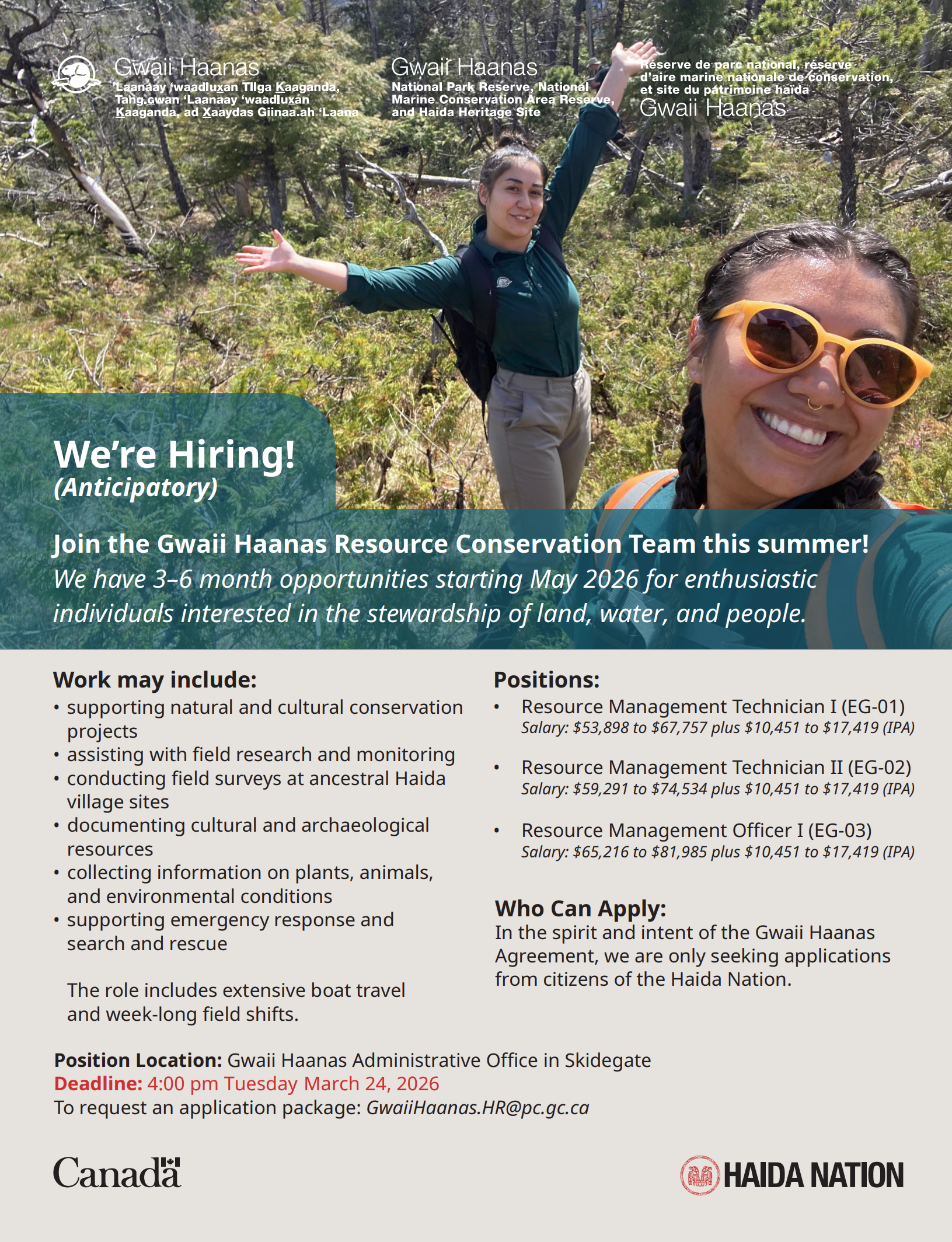 Gwaii Haanas: Resource Conservation 