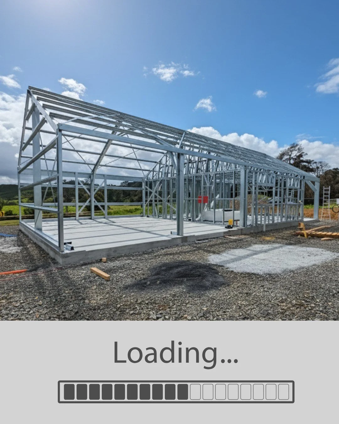 Loading&hellip; Dreams under construction. Stay tuned for the big reveal! #HomeInProgress #BuildingDreams #mackbuiltsheds