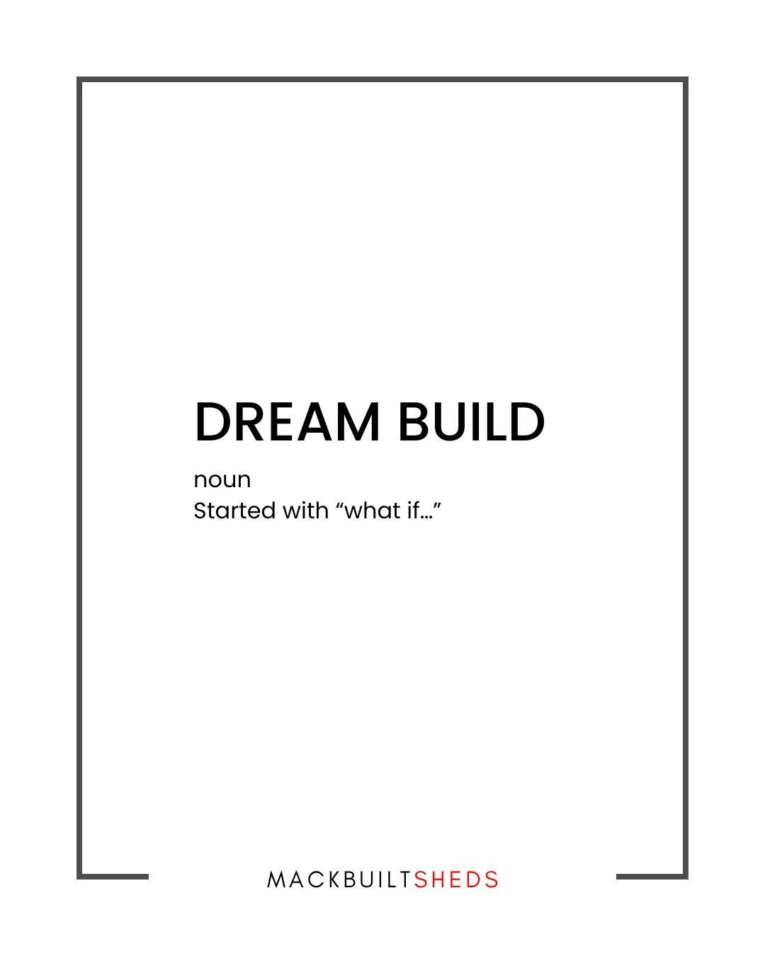 Every great build starts with an idea. A little more space. A better way to live. A workshop, storage, somewhere to work, unwind or bring the family together.

At Mack Built, we turn the &ldquo;one day&rdquo; plans into something real.

Built for lif