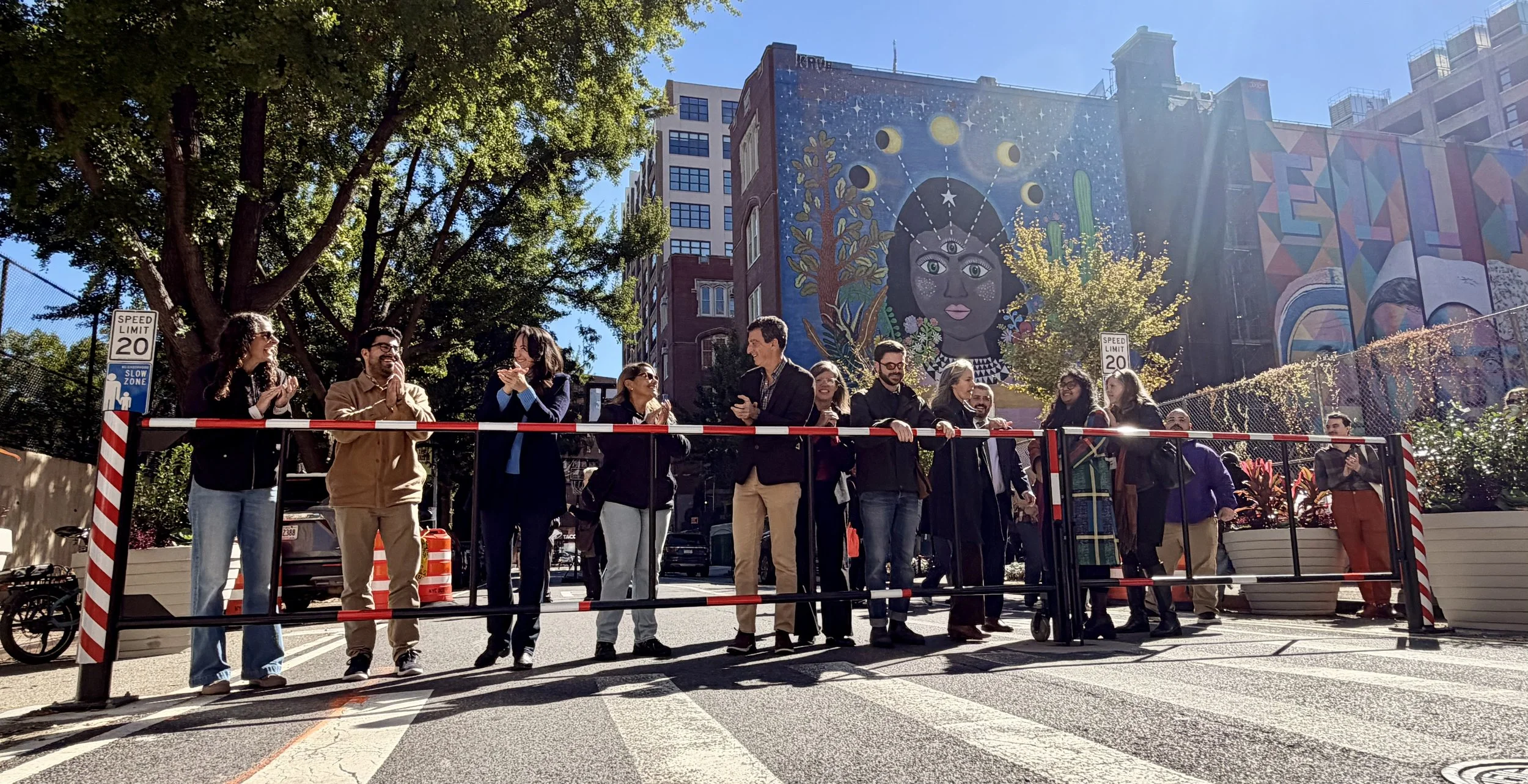 Start of the Revolution? NYC Gets Its First "Paris-Style" School Street Gate!