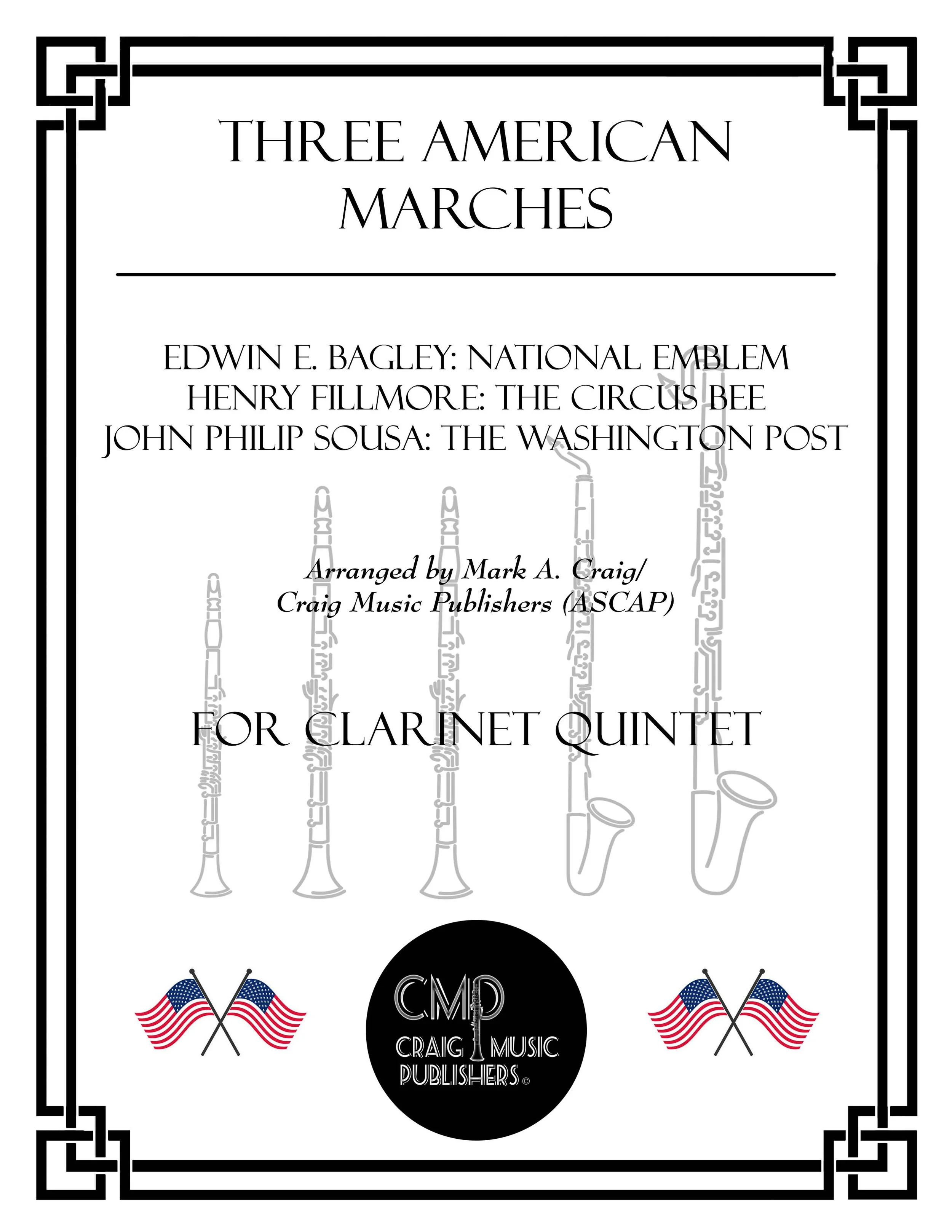 Three American Marches for CQ5 - Cover Page w flags.jpg