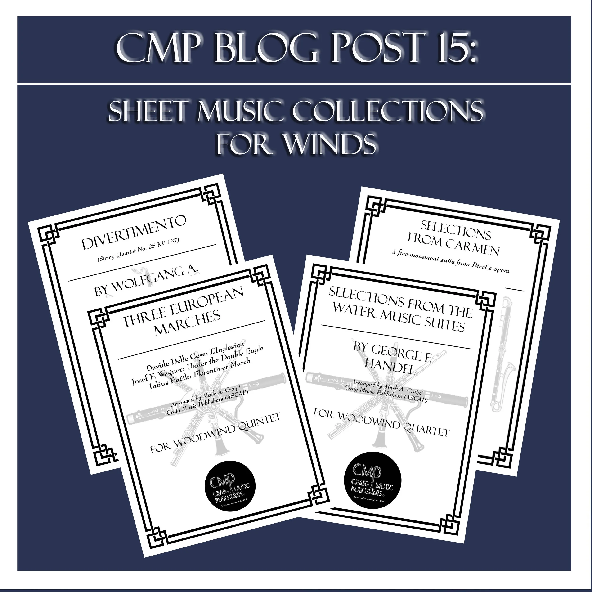Blog Post 15: Sheet Music Collections for winds