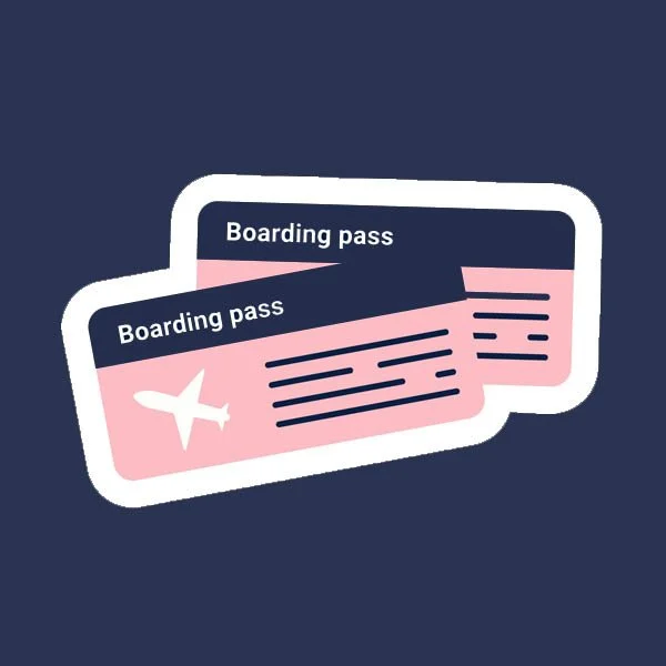 Boarding passes