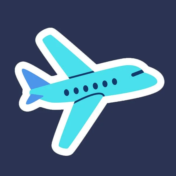 Airplane clipart