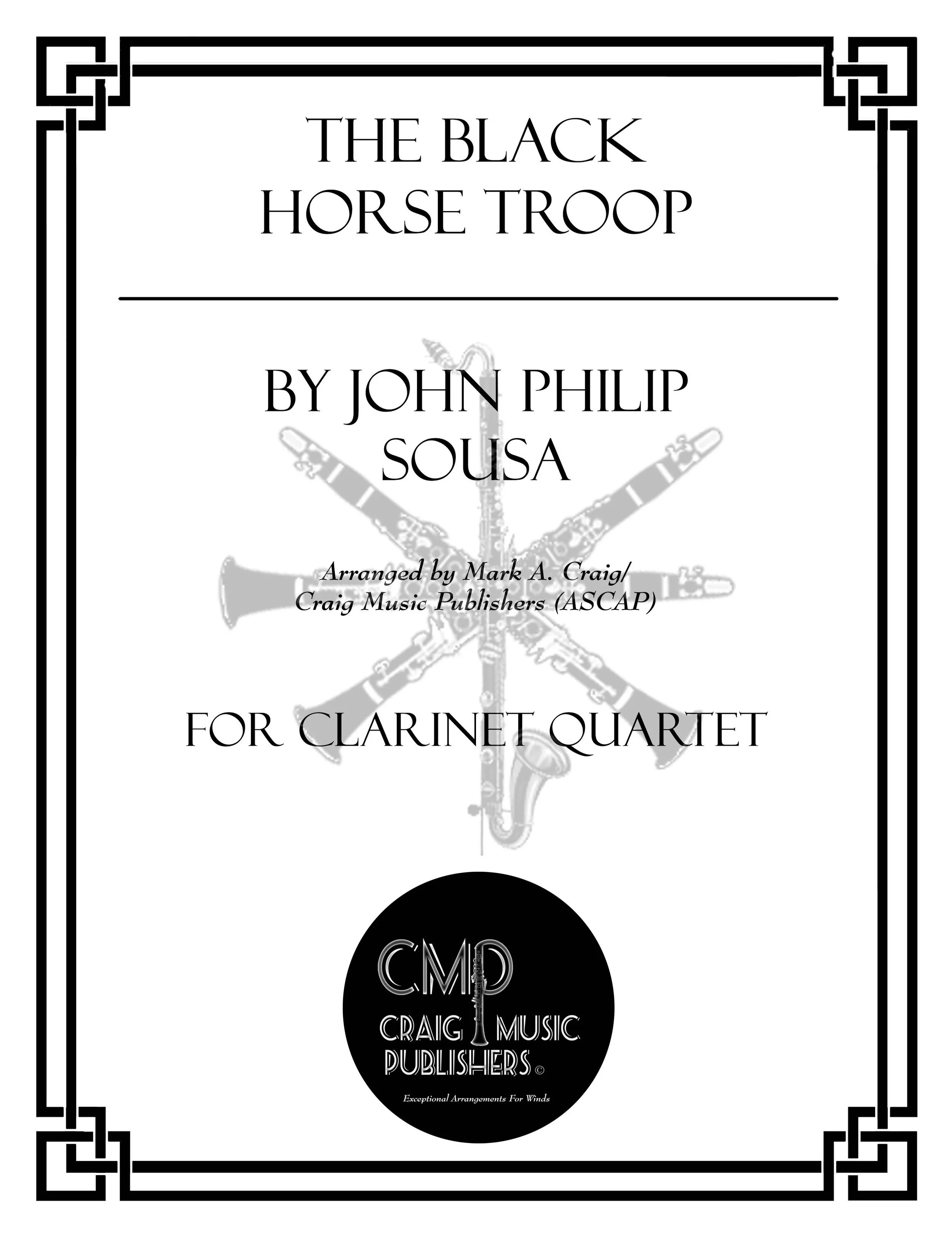 Sousa - Black Horse Troop March - for CQ - SMP Press - Cover Page th.jpg