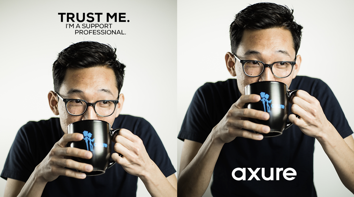 Company portraits and support posters