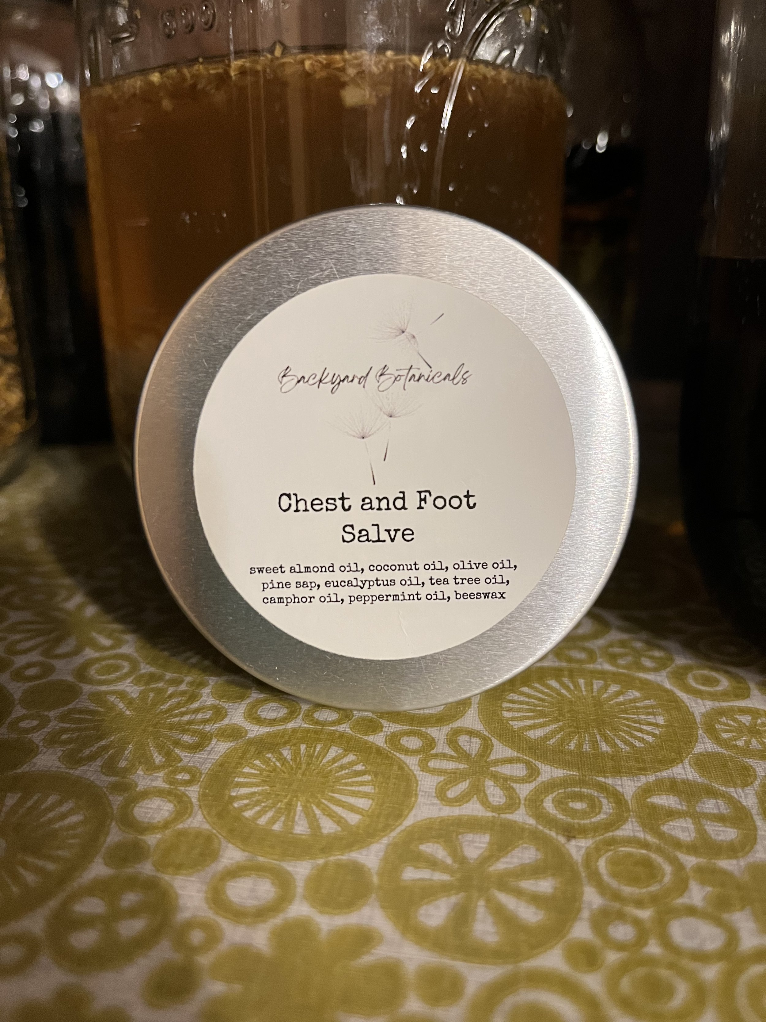 Chest and Foot Vapor Salve