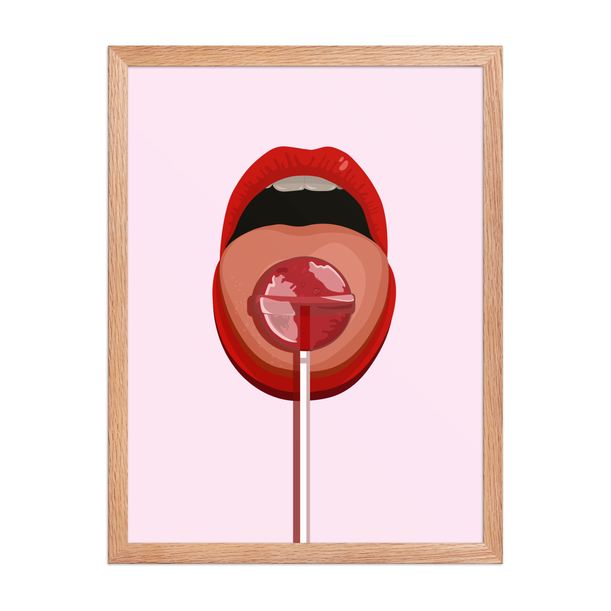 Too Sweet For You Framed Poster