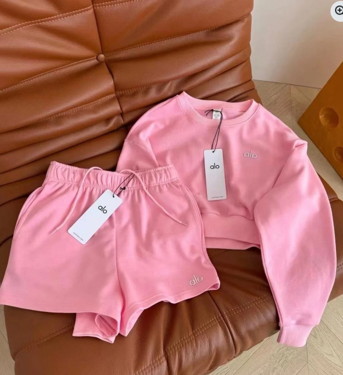 Pink Alo Lounge Set
