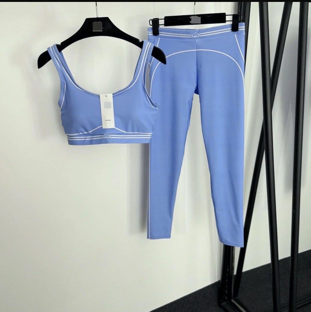 Alo Workout Set-Blue