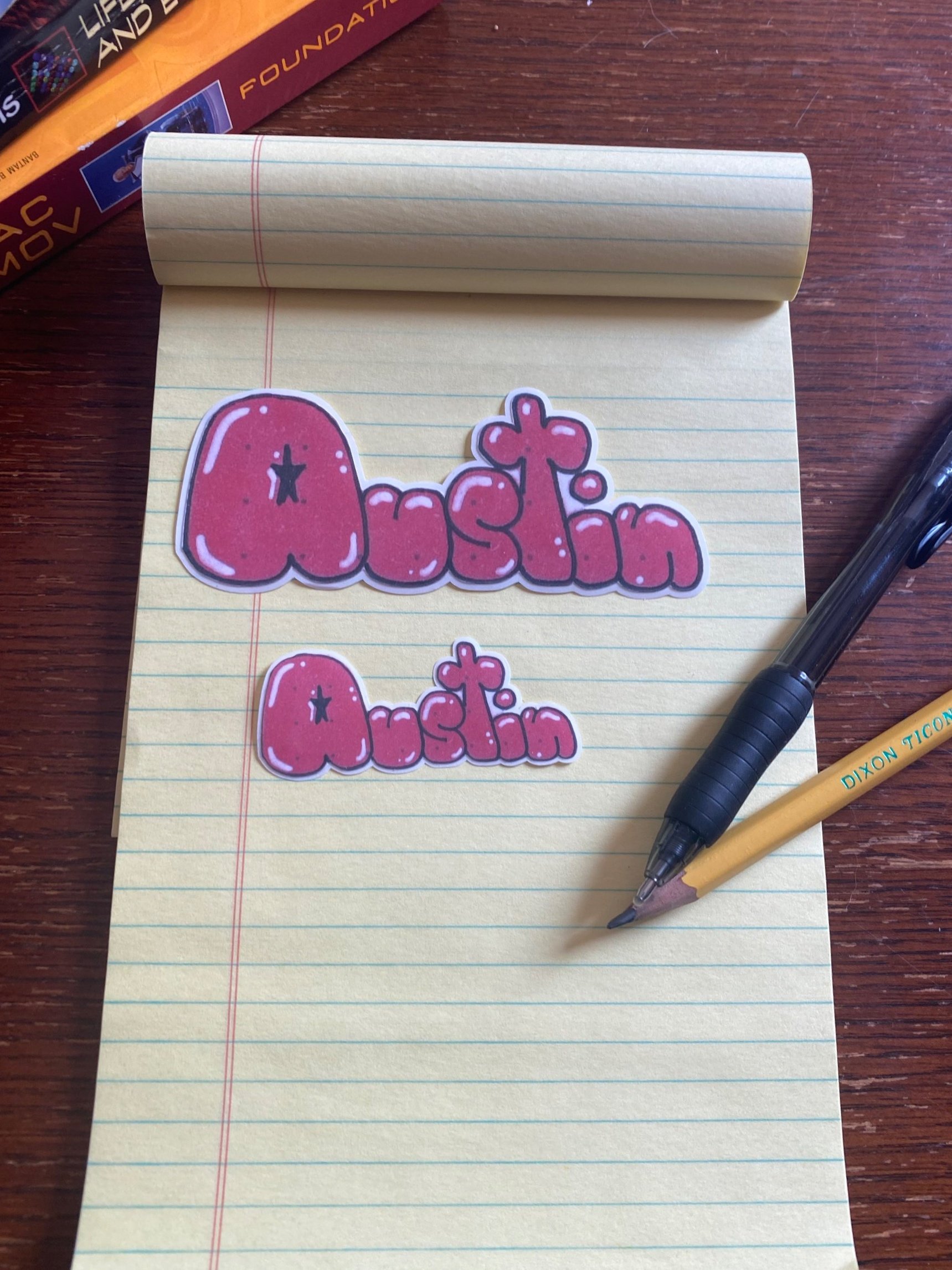Austin Sticker