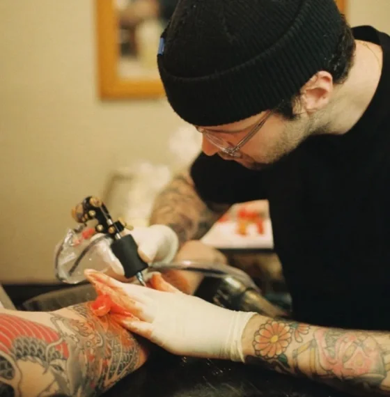 fine line tattoo