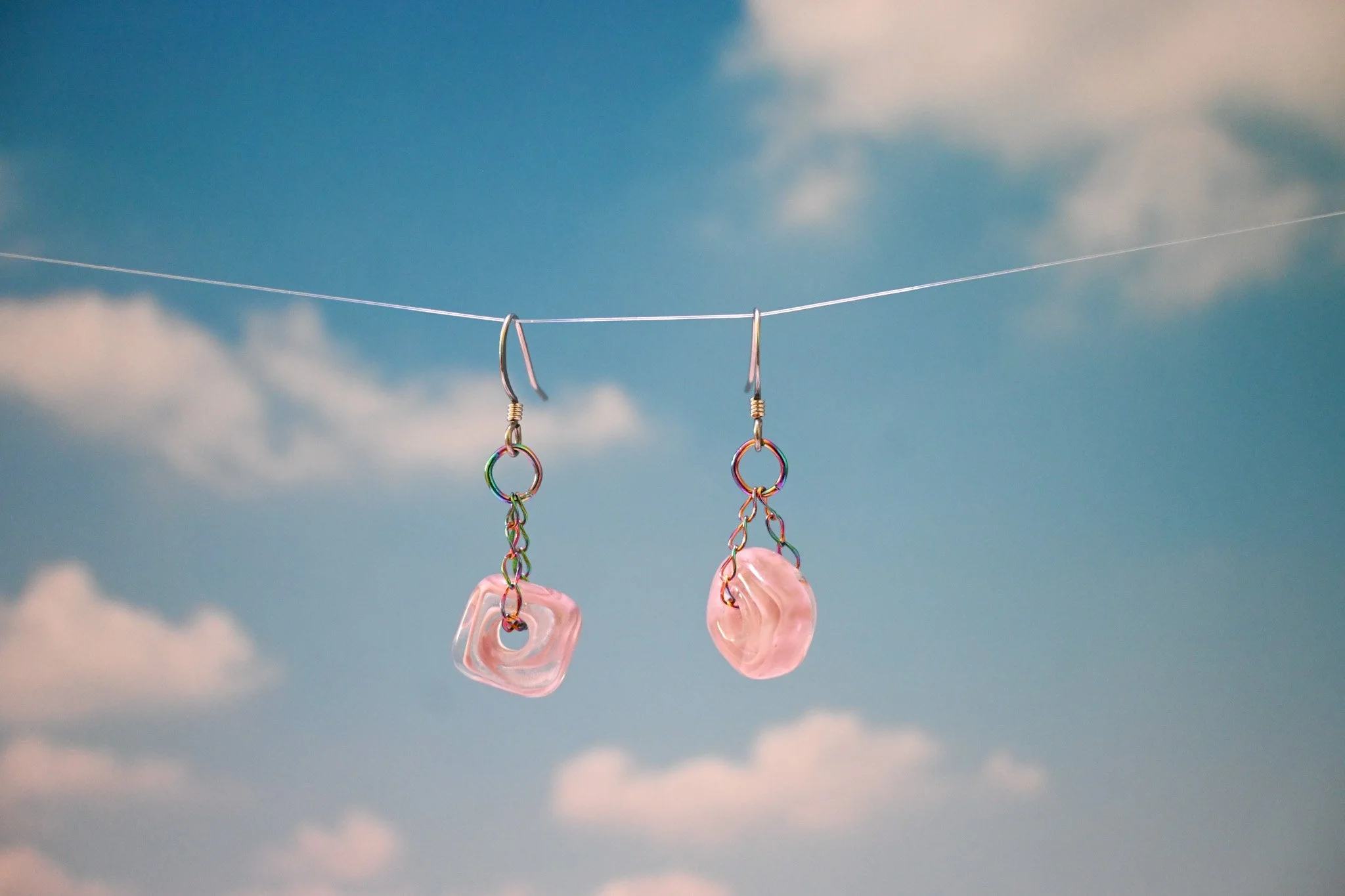 squared up "pink-ish"