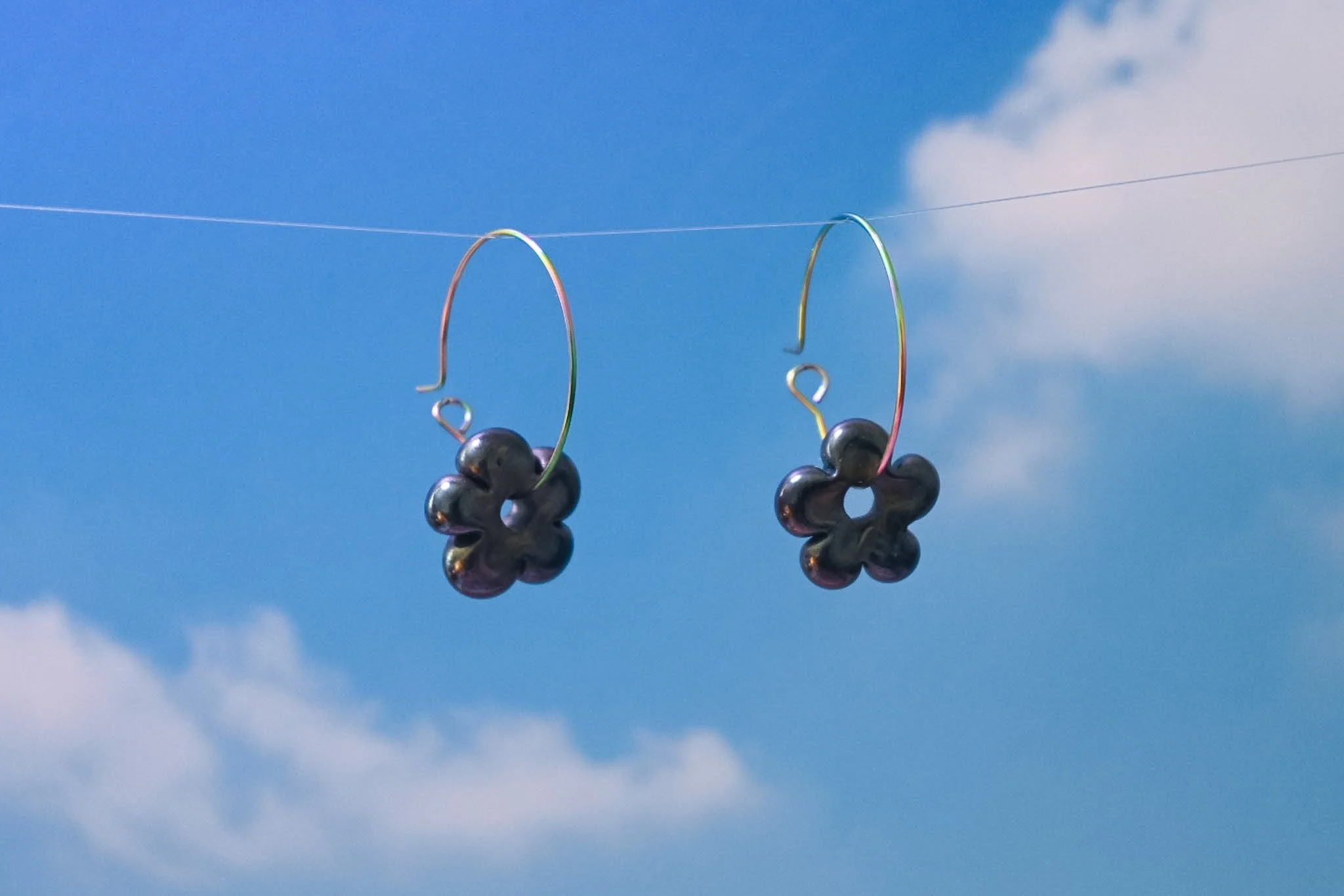 "metallic" daizies