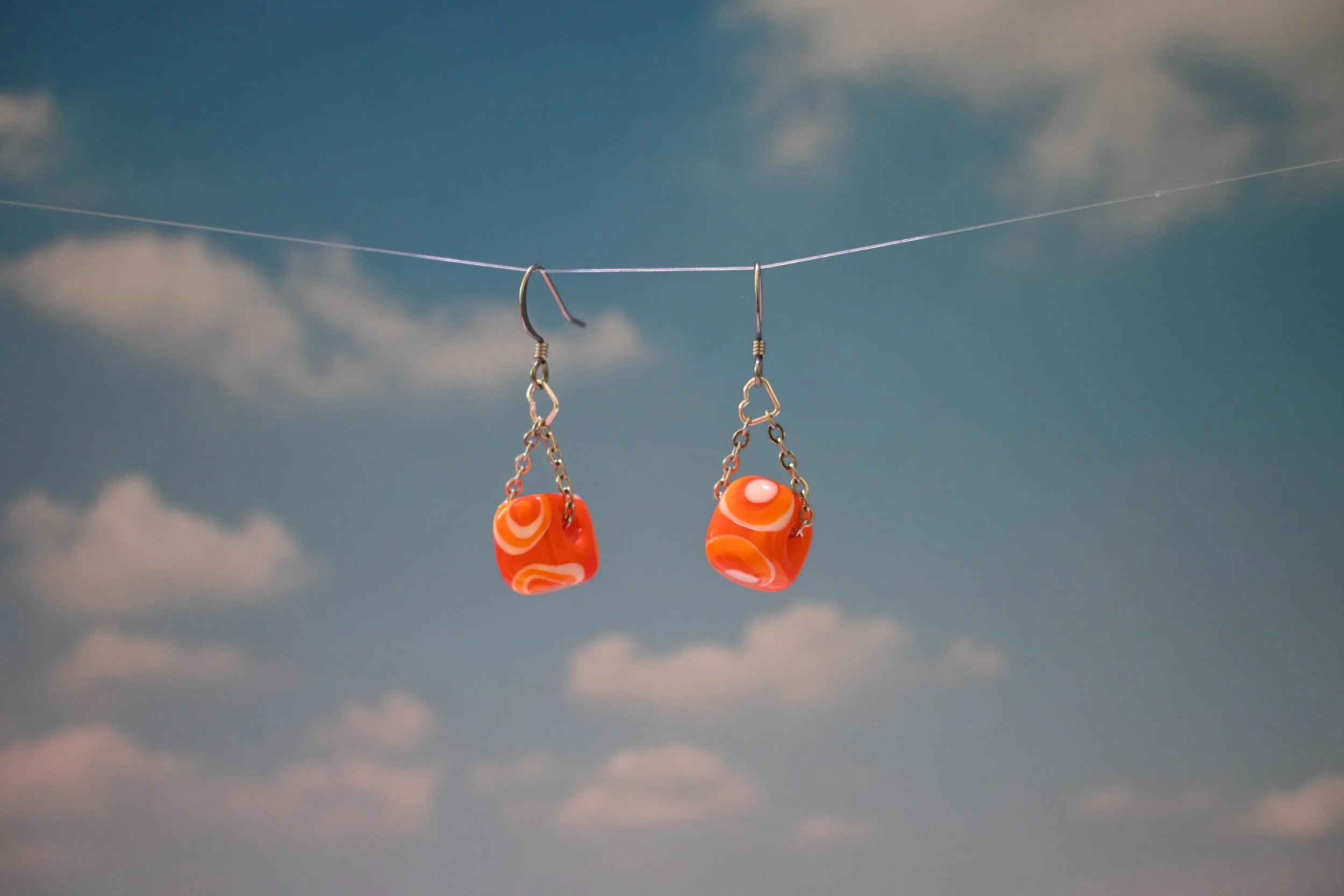 squared up "orange-y"