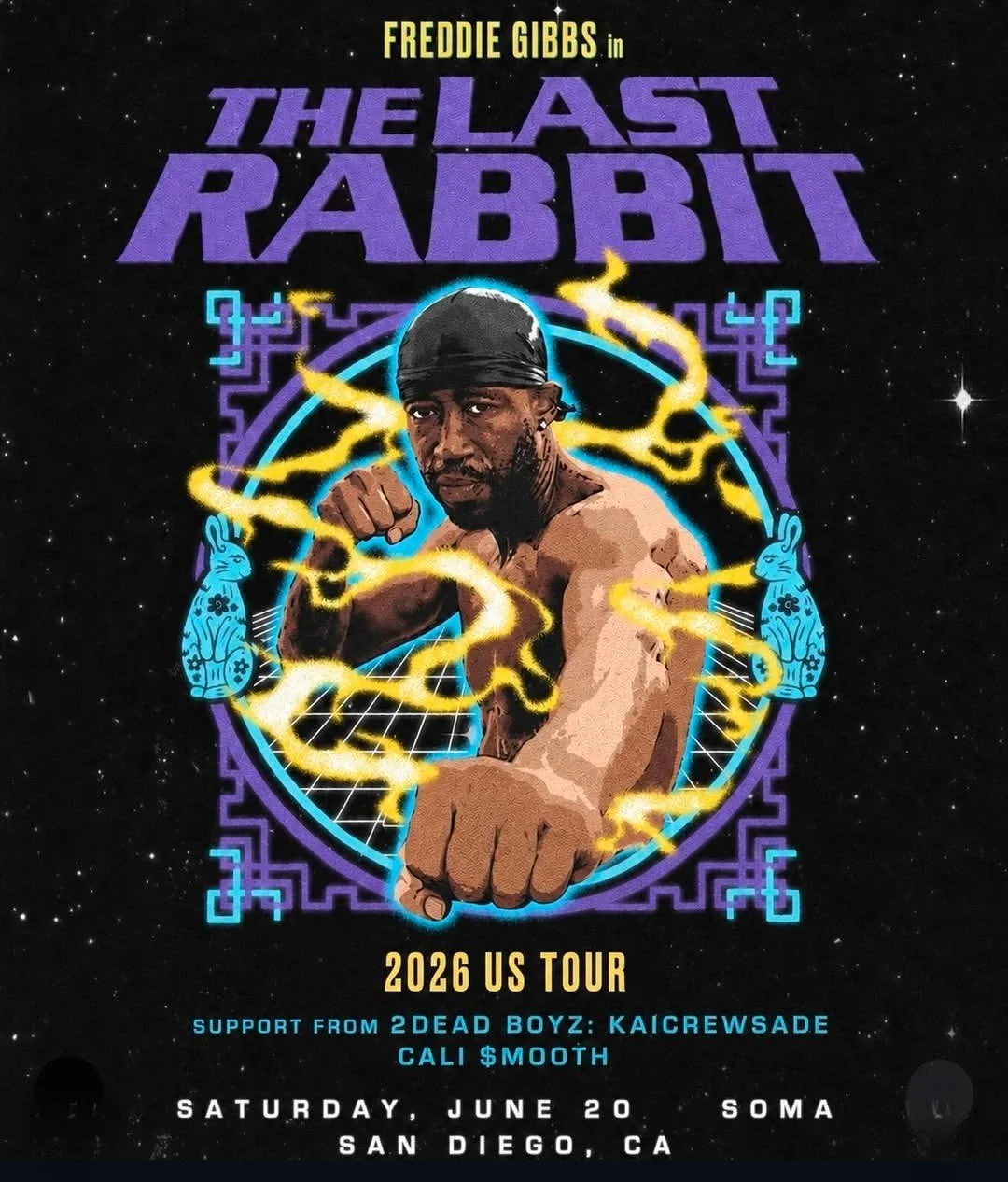 FREDDIE GIBBS IN THE LAST RABBIT TOUR - SOMA SAN DIEGO