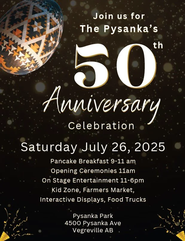 Vegreville's Pysanka 50th Anniversary