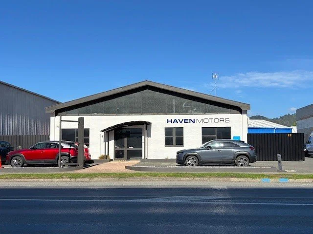 Photo of front of Haven Motors building