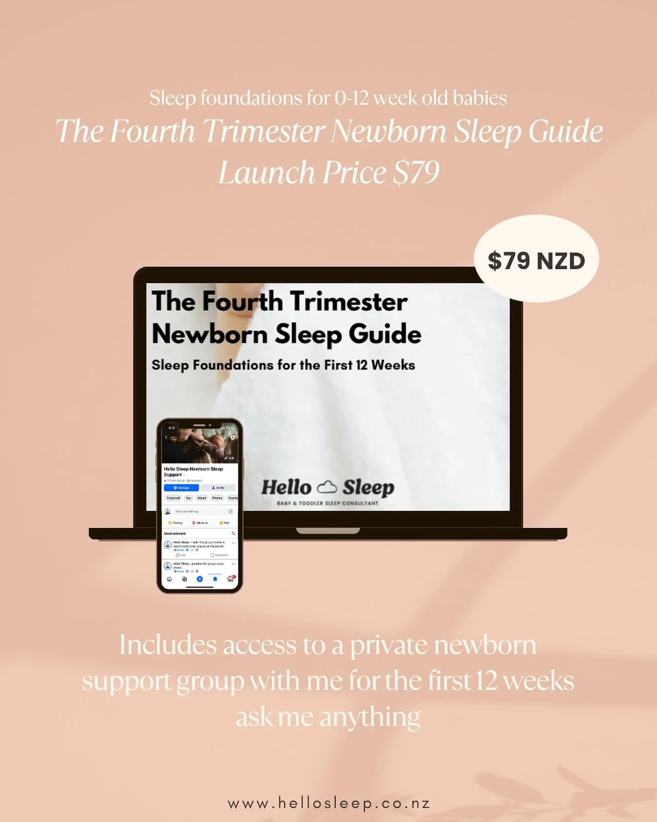 Newborn sleep shouldn&rsquo;t feel like a giant guessing game you have to figure out on your own. 🥹

I created The Fourth Trimester Newborn Sleep Guide during the first 12 weeks with my second baby &ndash; combining real &ldquo;in the thick of it&rd