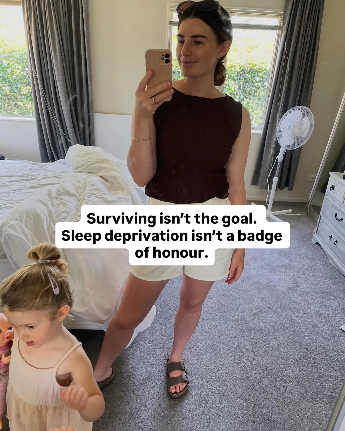 If you&rsquo;re done surviving and want a plan that fits and supports your baby + your life, my sleep support options are in the link in bio 🤍

Not sure what to choose? Send me a DM or email and I&rsquo;ll point you to the right one.