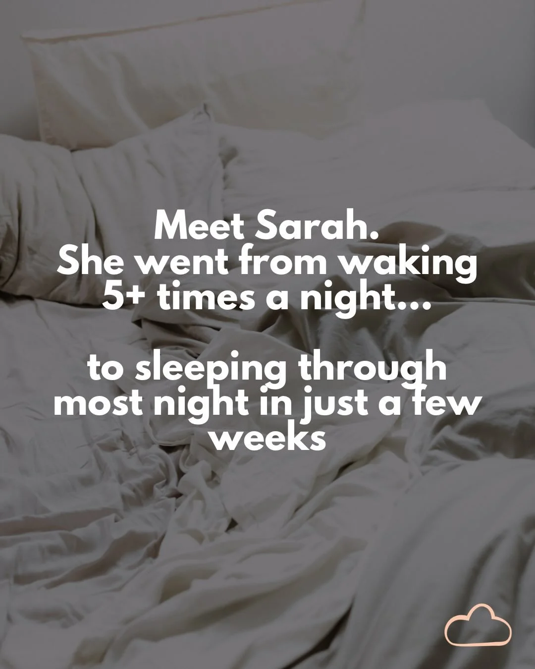 Every family&rsquo;s sleep journey looks different 🤍

For this family, feeding to sleep and multiple night wakes stopped working. Mum was exhausted, overwhelmed, and carrying it all on her own. 

With the right support and a plan that felt right for
