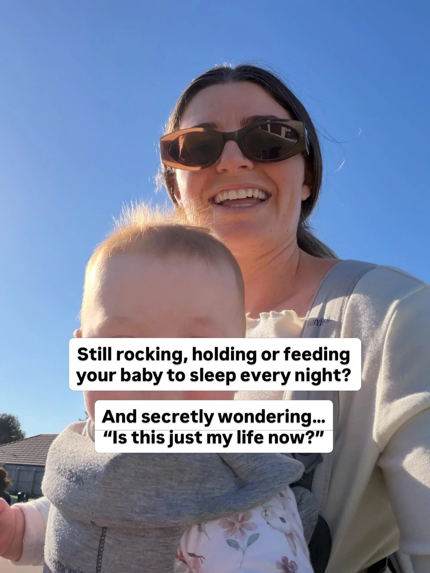 If you&rsquo;re currently rocking, holding or feeding your baby to sleep every night and wondering how on earth you&rsquo;re ever meant to change it&hellip;

I want you to know this:

You haven&rsquo;t done anything wrong.

You&rsquo;re not &ldquo;cr
