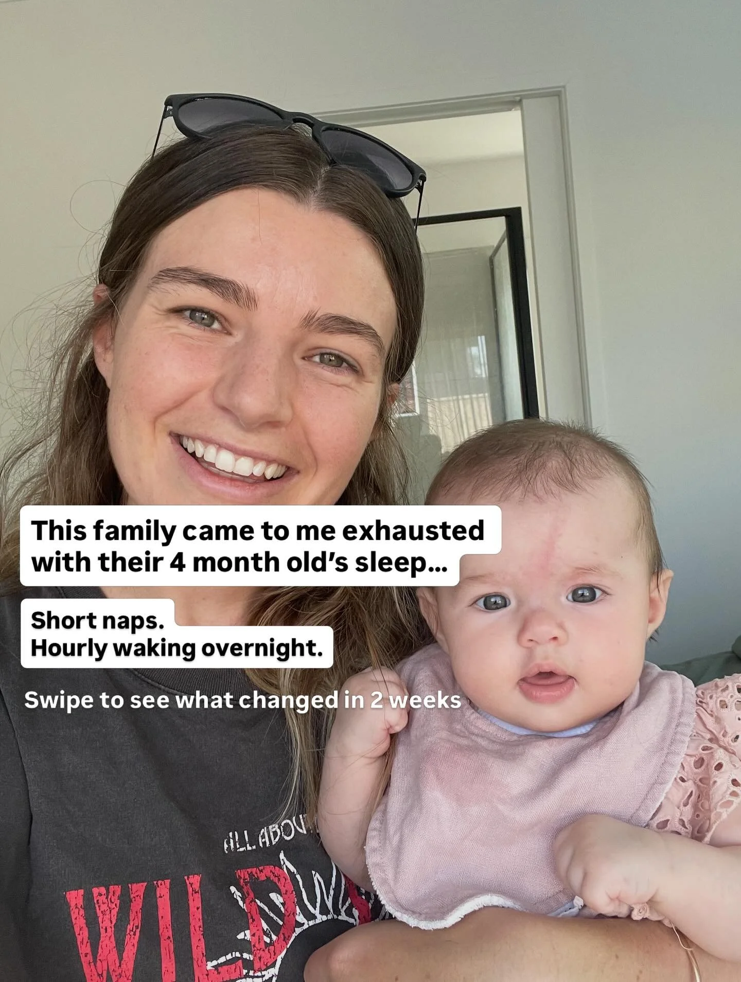 This family came to me exhausted and needing a clear way forward.

From day one, naps started to lengthen, night wakes reduced, and they found a routine that finally felt doable.

Not because they had done anything wrong.
Because they finally had a p