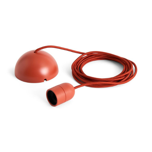 Common Pendant Cord Set Rusty Red